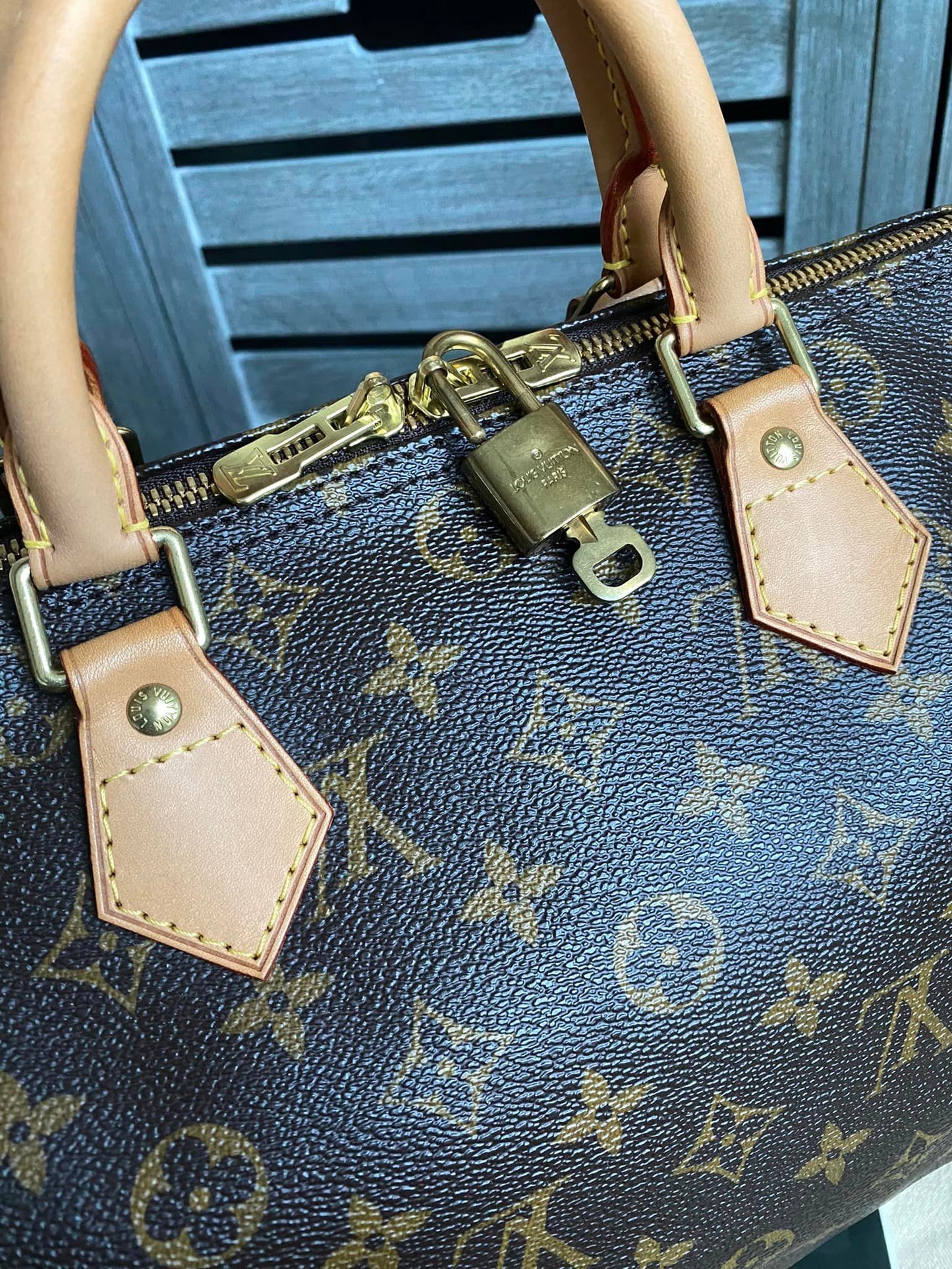 Louis Vuitton Speedy 30 Bandolier