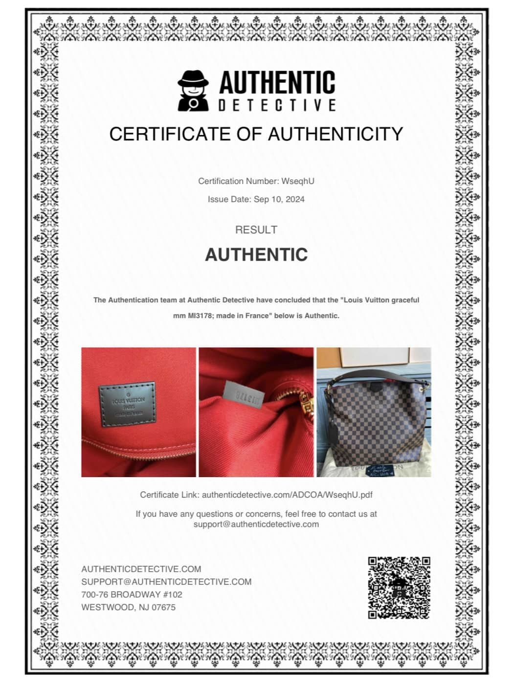 Louis Vuitton Graceful MM