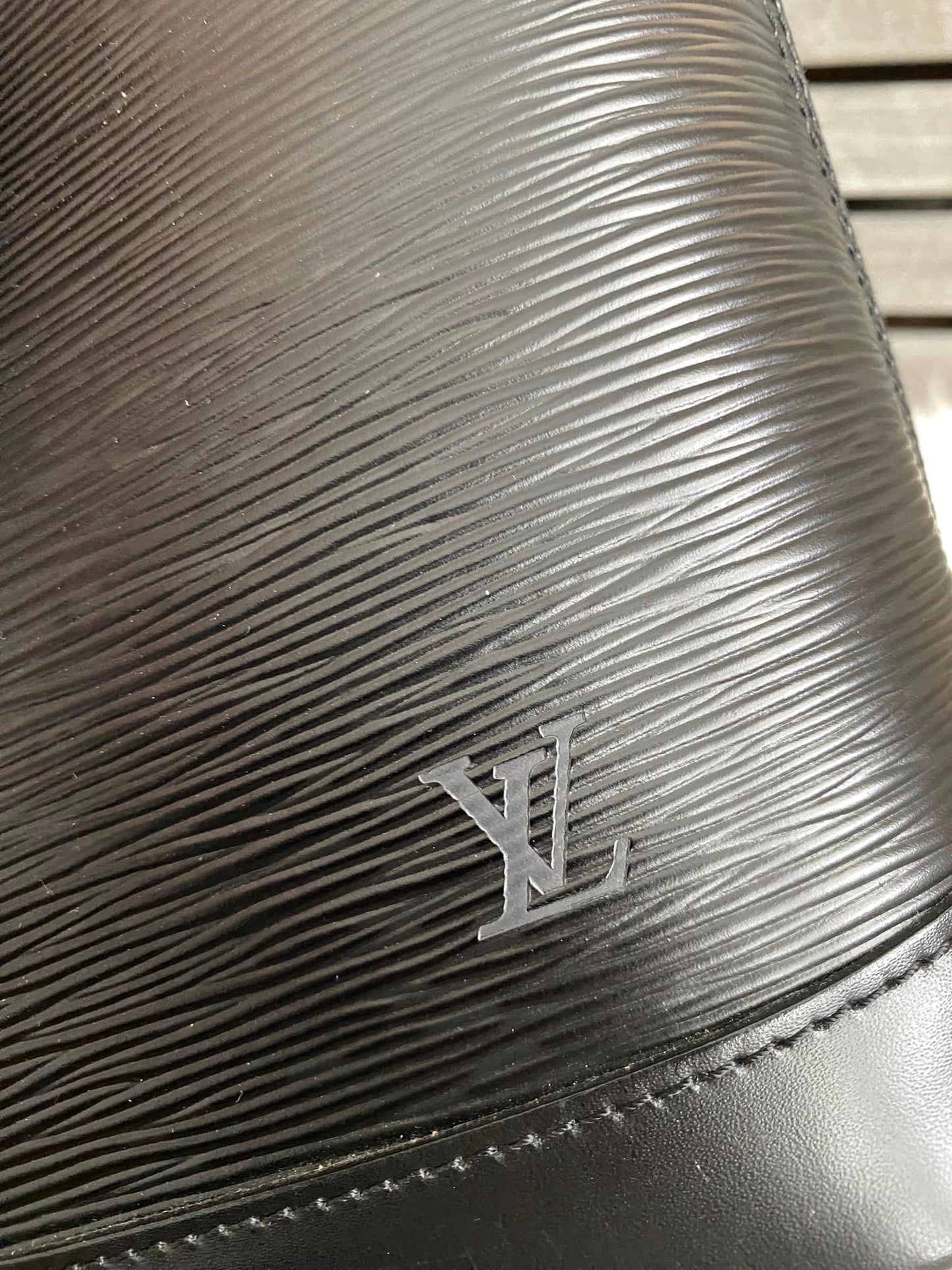 Louis Vuitton Alma PM Black Epi