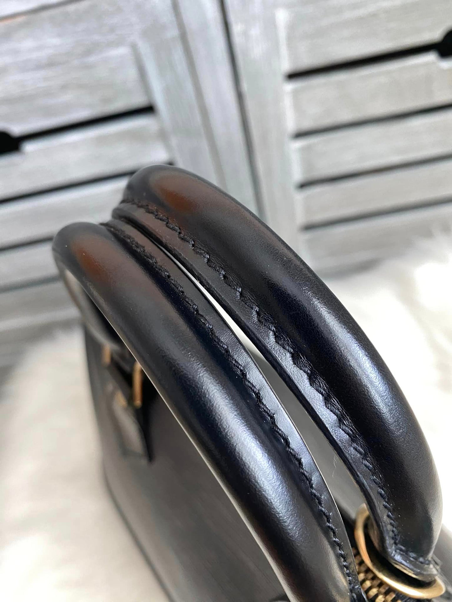 Louis Vuitton Alma PM Black Epi