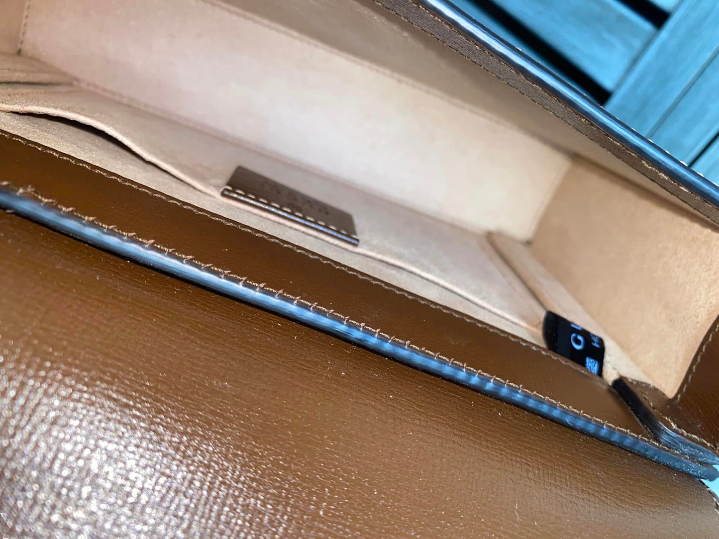 Gucci GG Supreme Script Logo Heart Crossbody