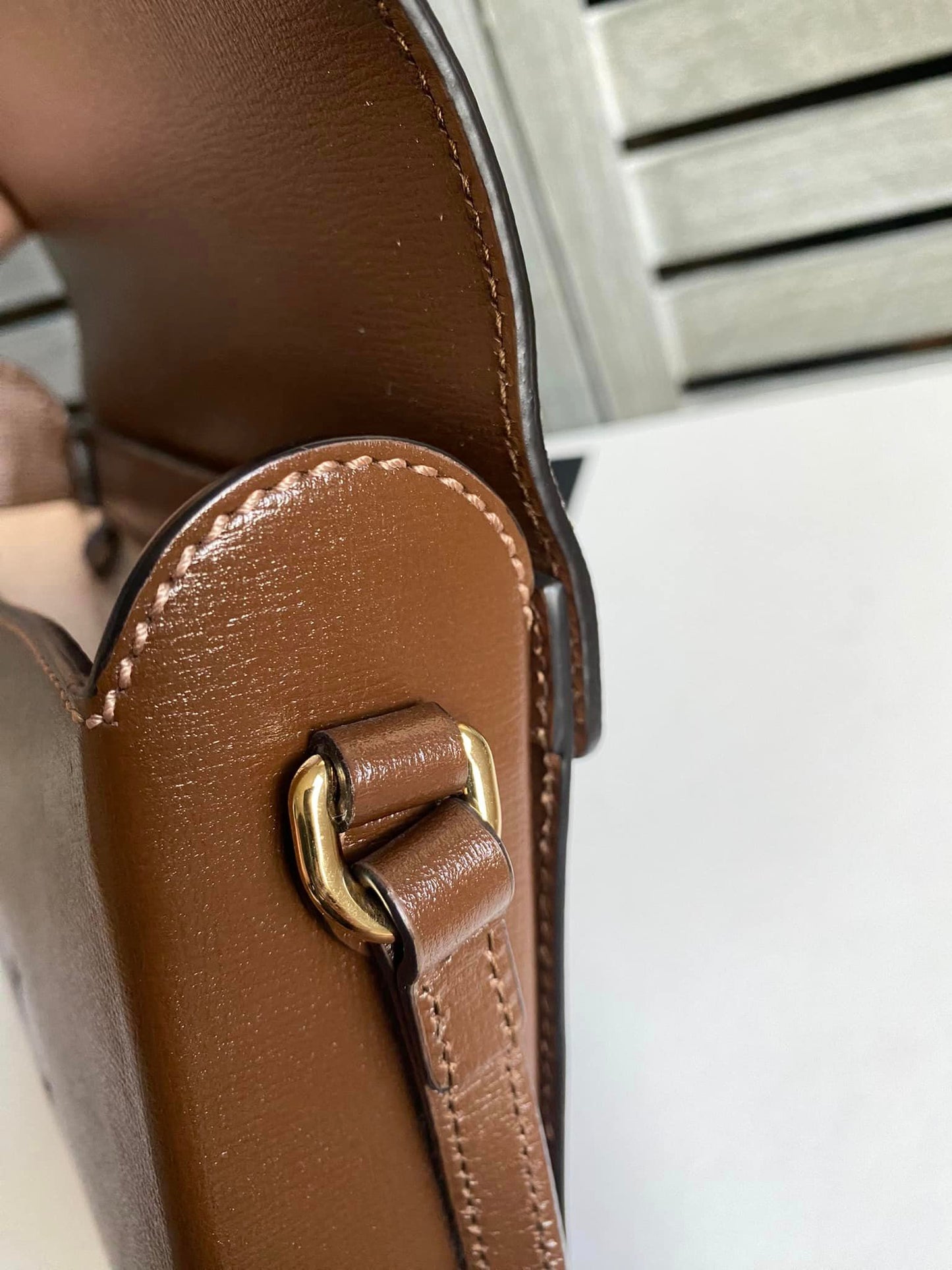 Gucci GG Supreme Script Logo Heart Crossbody