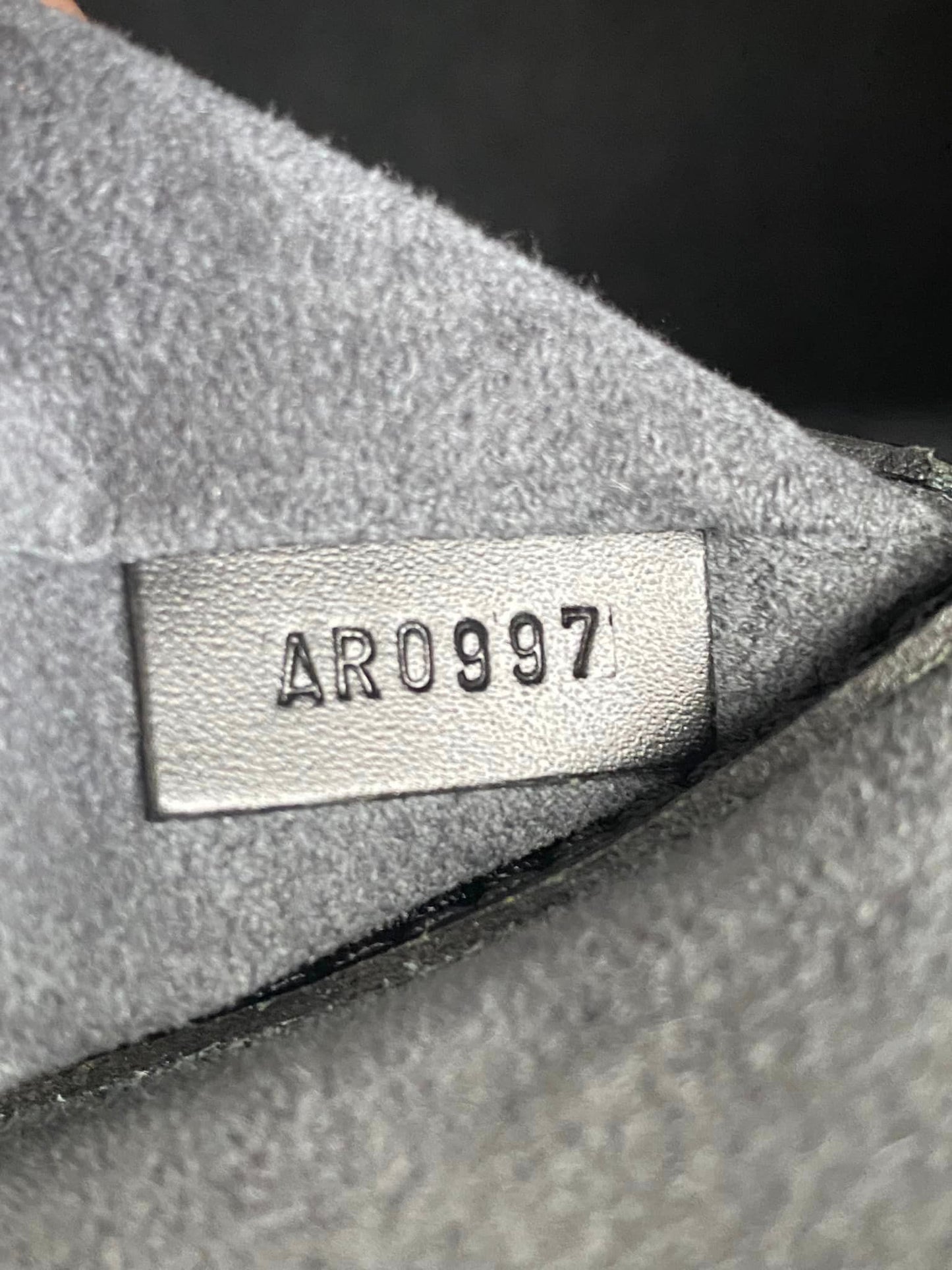 Louis Vuitton Alma PM Black Epi