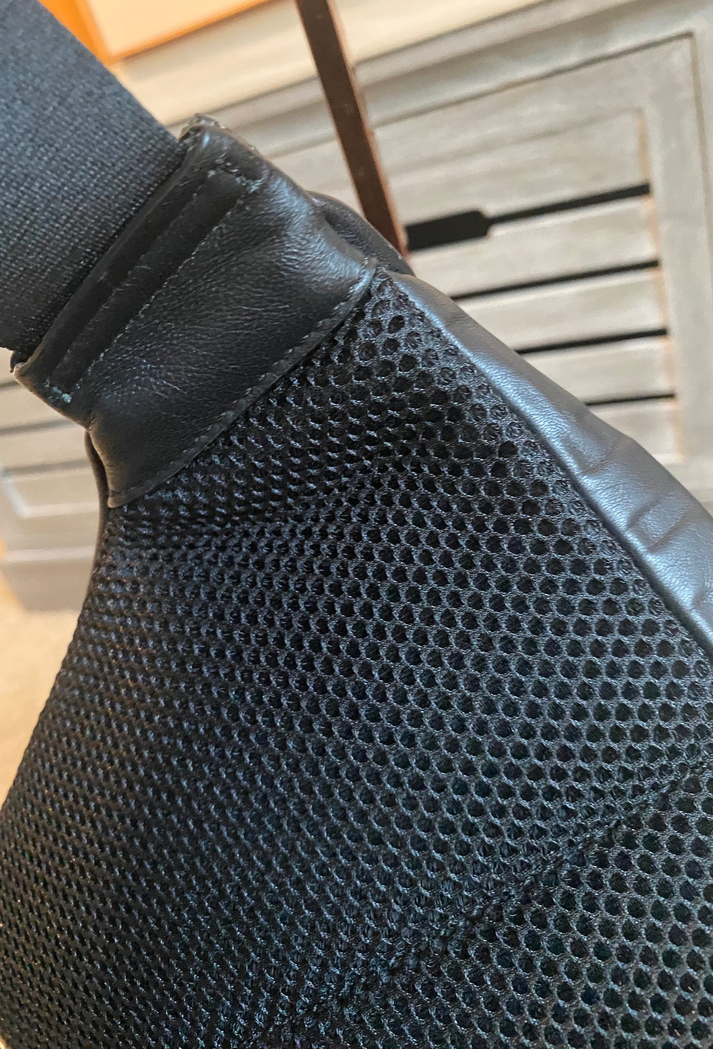 Fendi Napa FF 1974 Embossed Bumbag Black