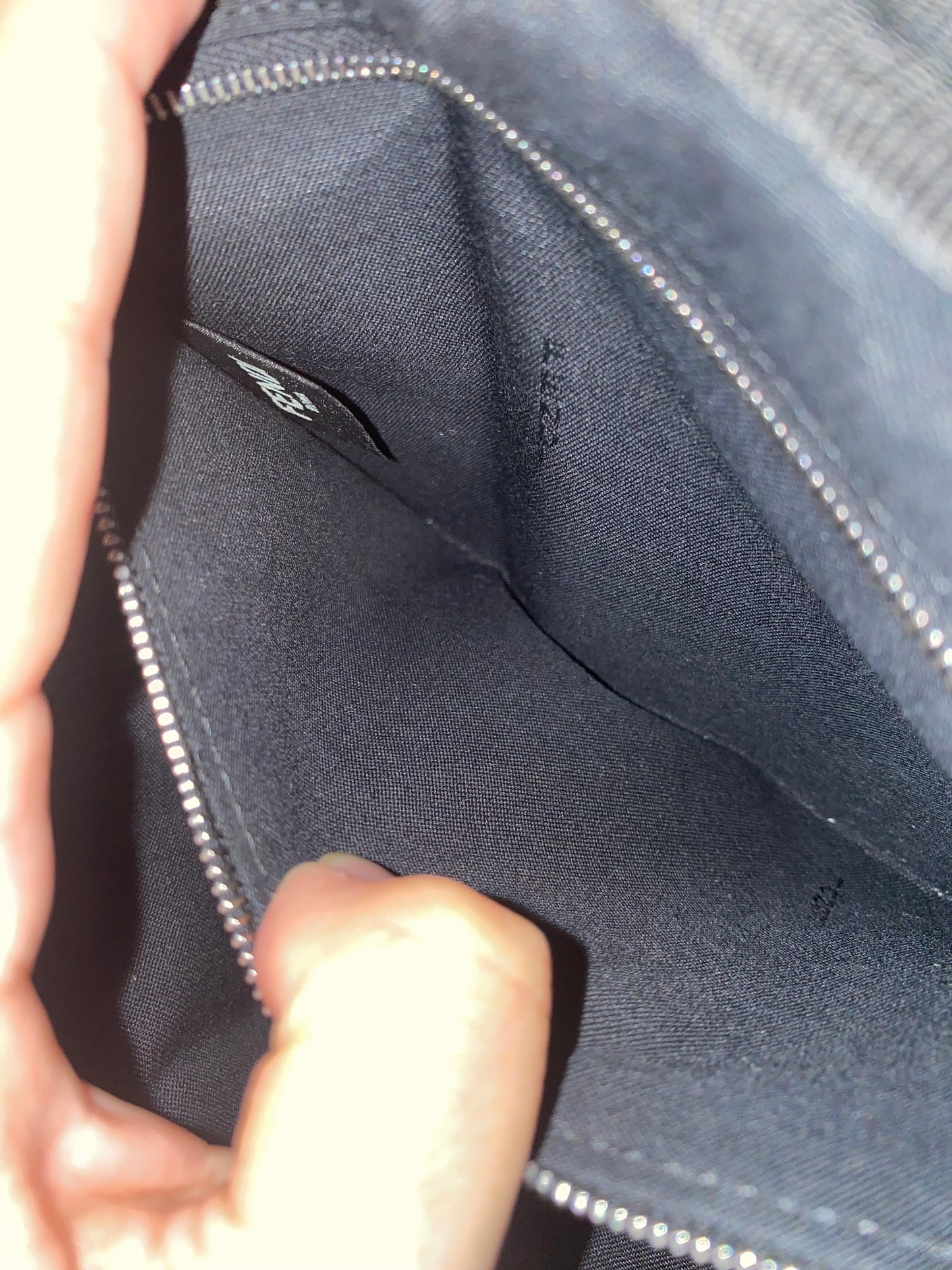 Fendi Napa FF 1974 Embossed Bumbag Black