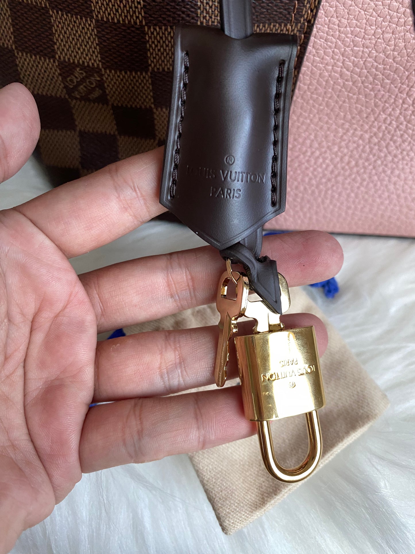 Louis Vuitton Jersey Tote Rose Ballerine DE