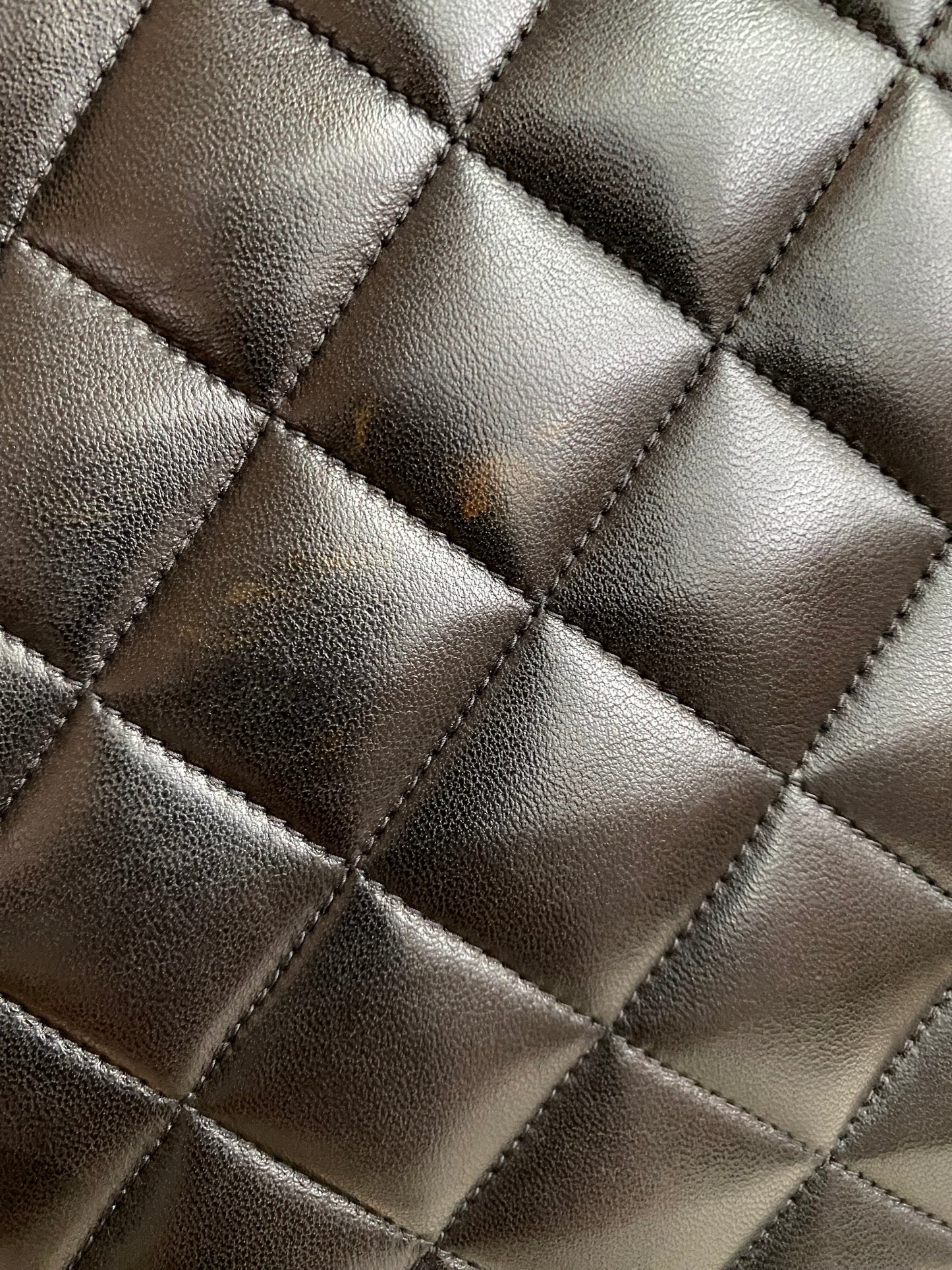 Chanel Quilted Lamb Skin Long Shoulder Bag