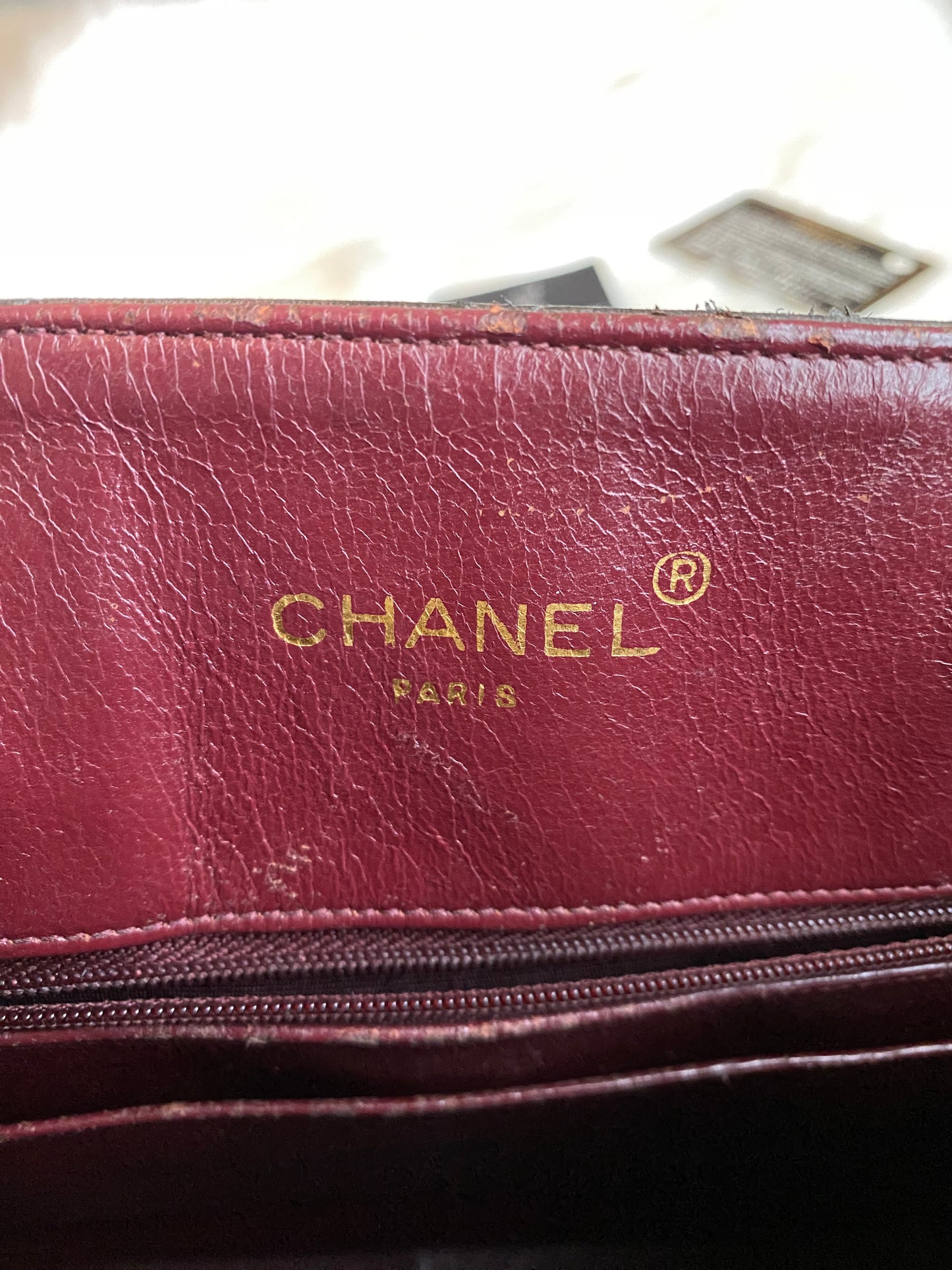 Chanel Quilted Lamb Skin Long Shoulder Bag