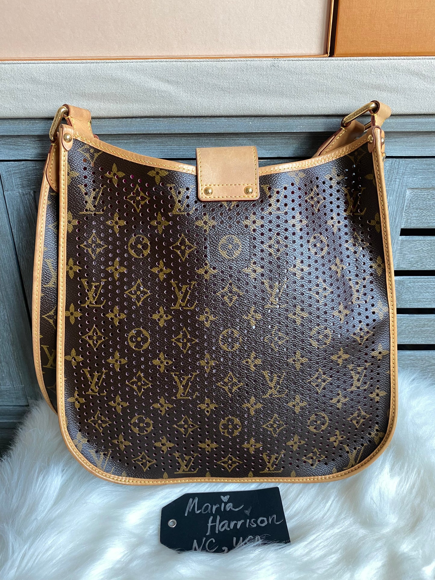 Louis Vuitton Limited Edition Musette Perforated Fuchsia