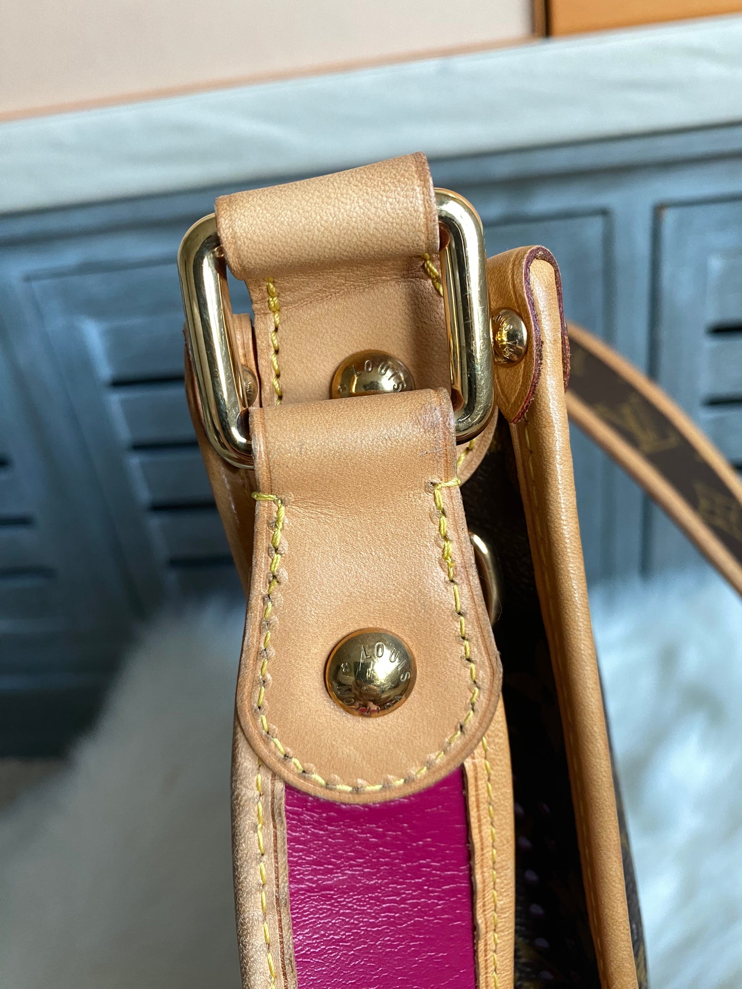 Louis Vuitton Limited Edition Musette Perforated Fuchsia