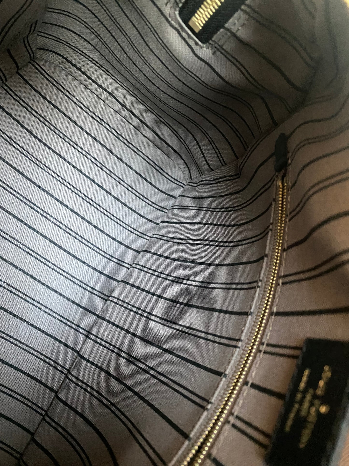 Louis Vuitton Speedy 30 Bandouliere Black Empreinte