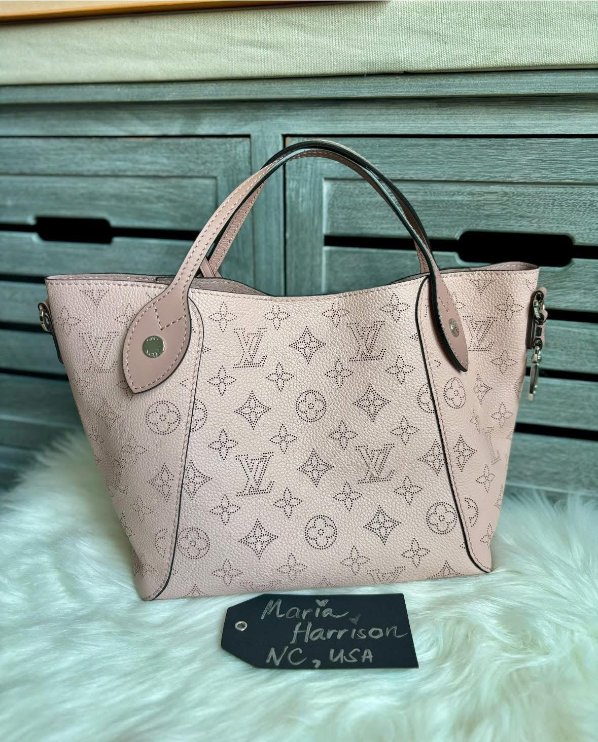 Louis Vuitton Magnolia Monogram Mahina Leather PM