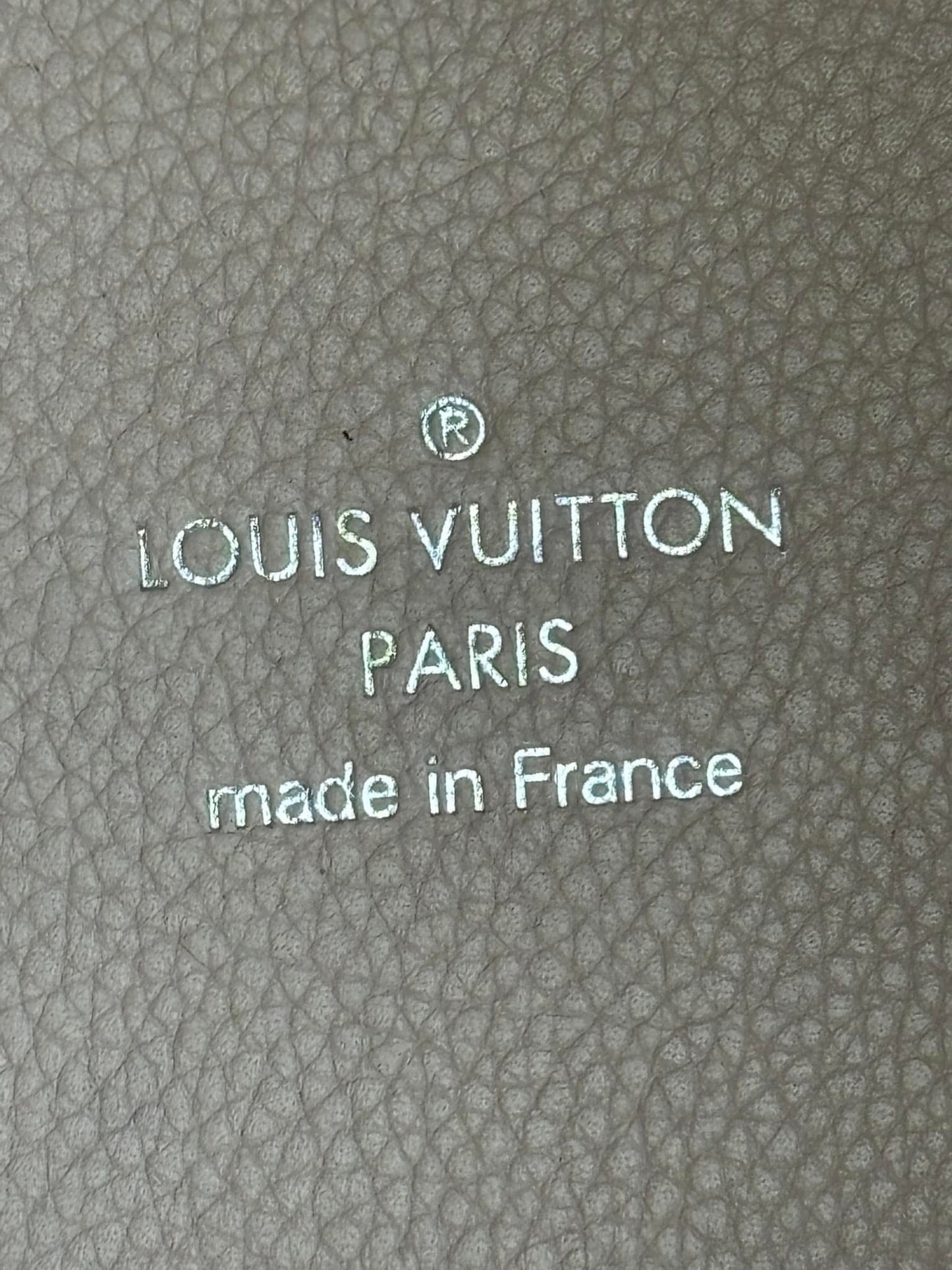 Louis Vuitton Magnolia Monogram Mahina Leather PM