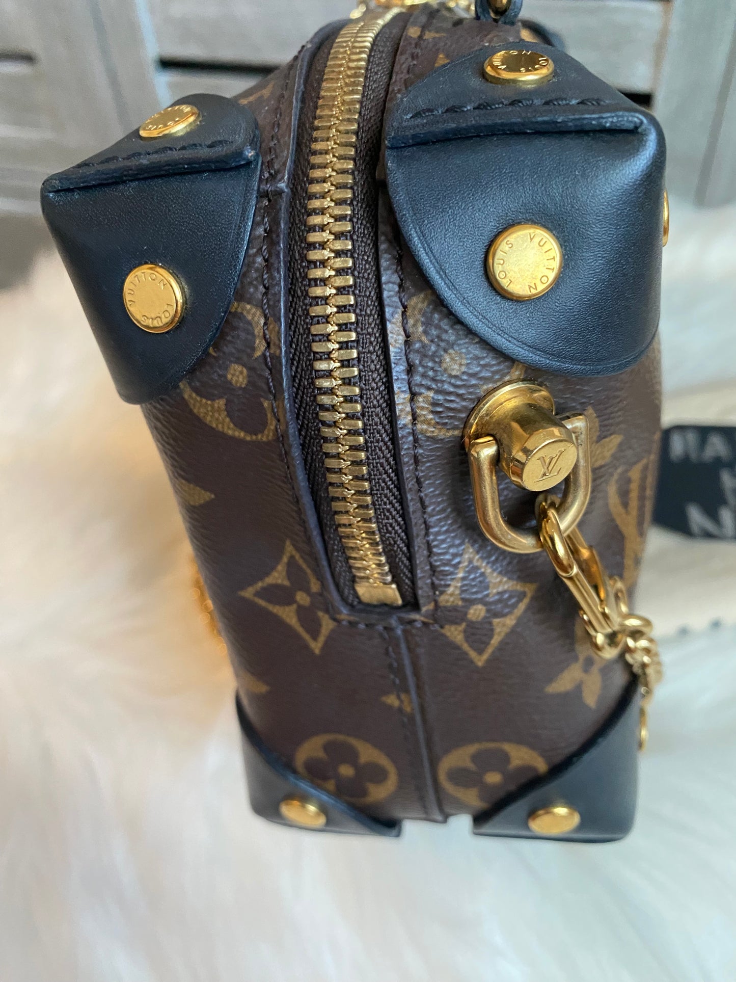Louis Vuitton Petite Malle Souple Black/Noir