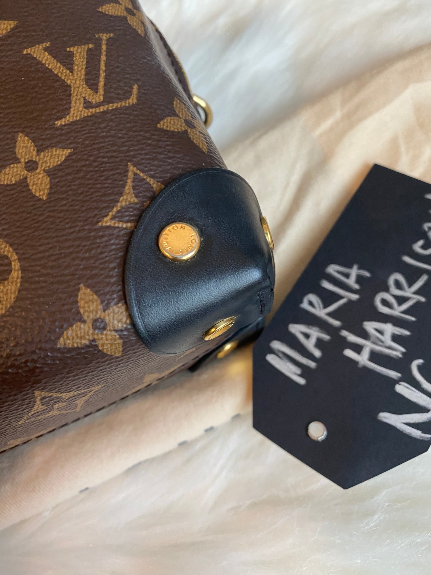 Louis Vuitton Petite Malle Souple Black/Noir