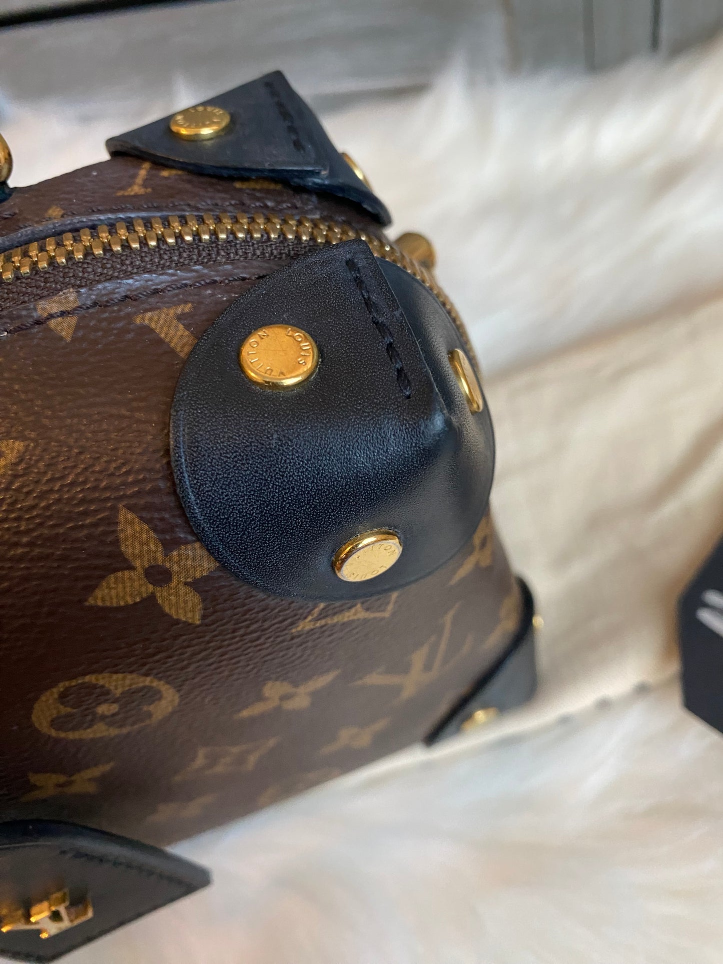 Louis Vuitton Petite Malle Souple Black/Noir