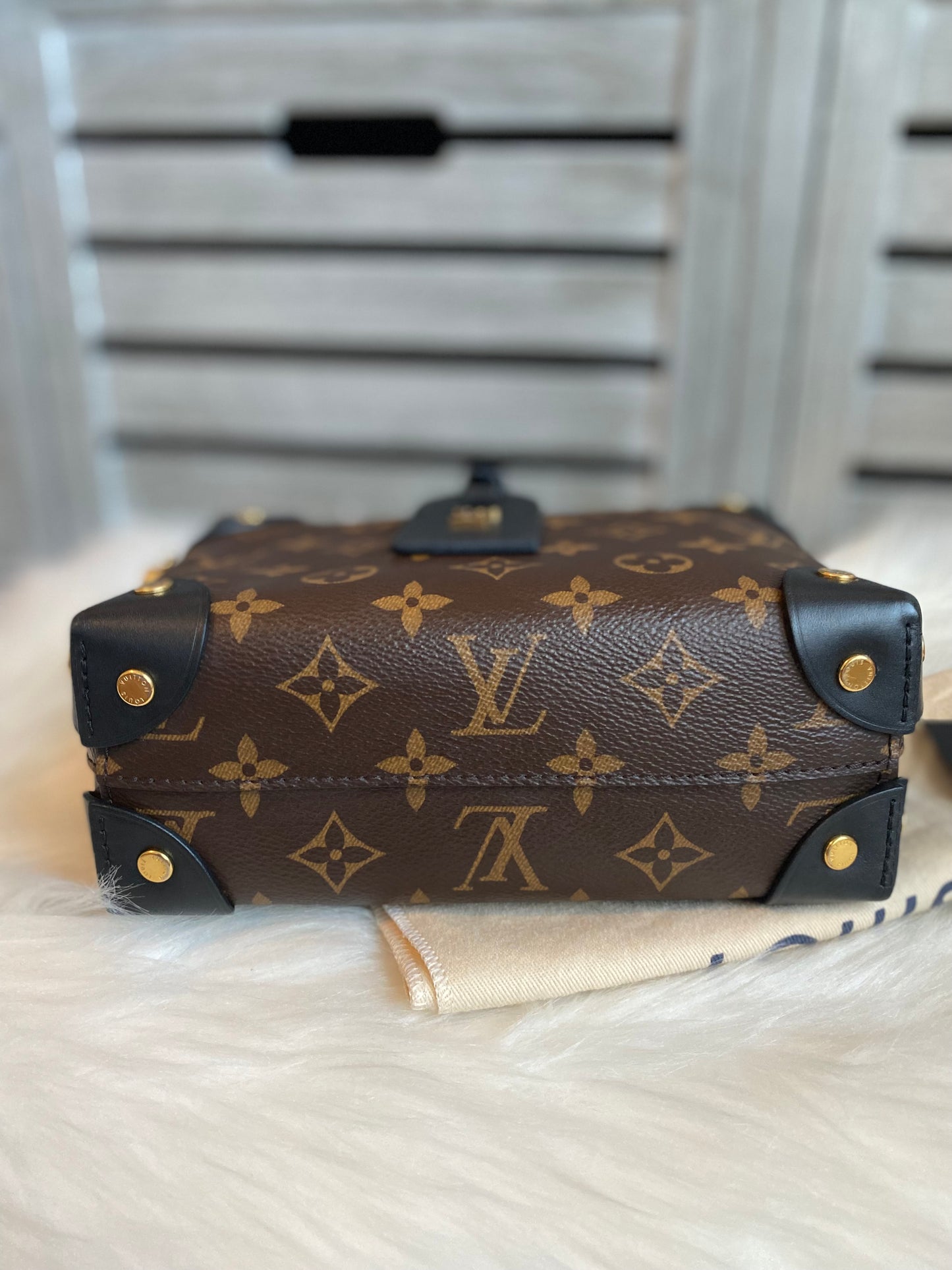 Louis Vuitton Petite Malle Souple Black/Noir