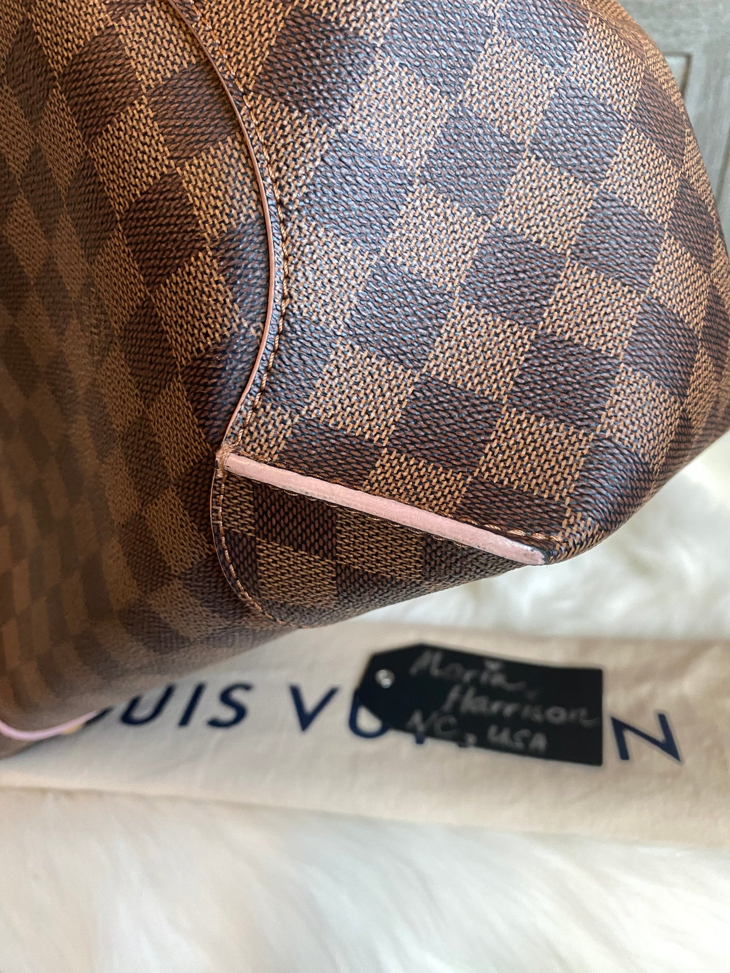 Louis Vuitton Caissa Hobo PM Rose Ballerine