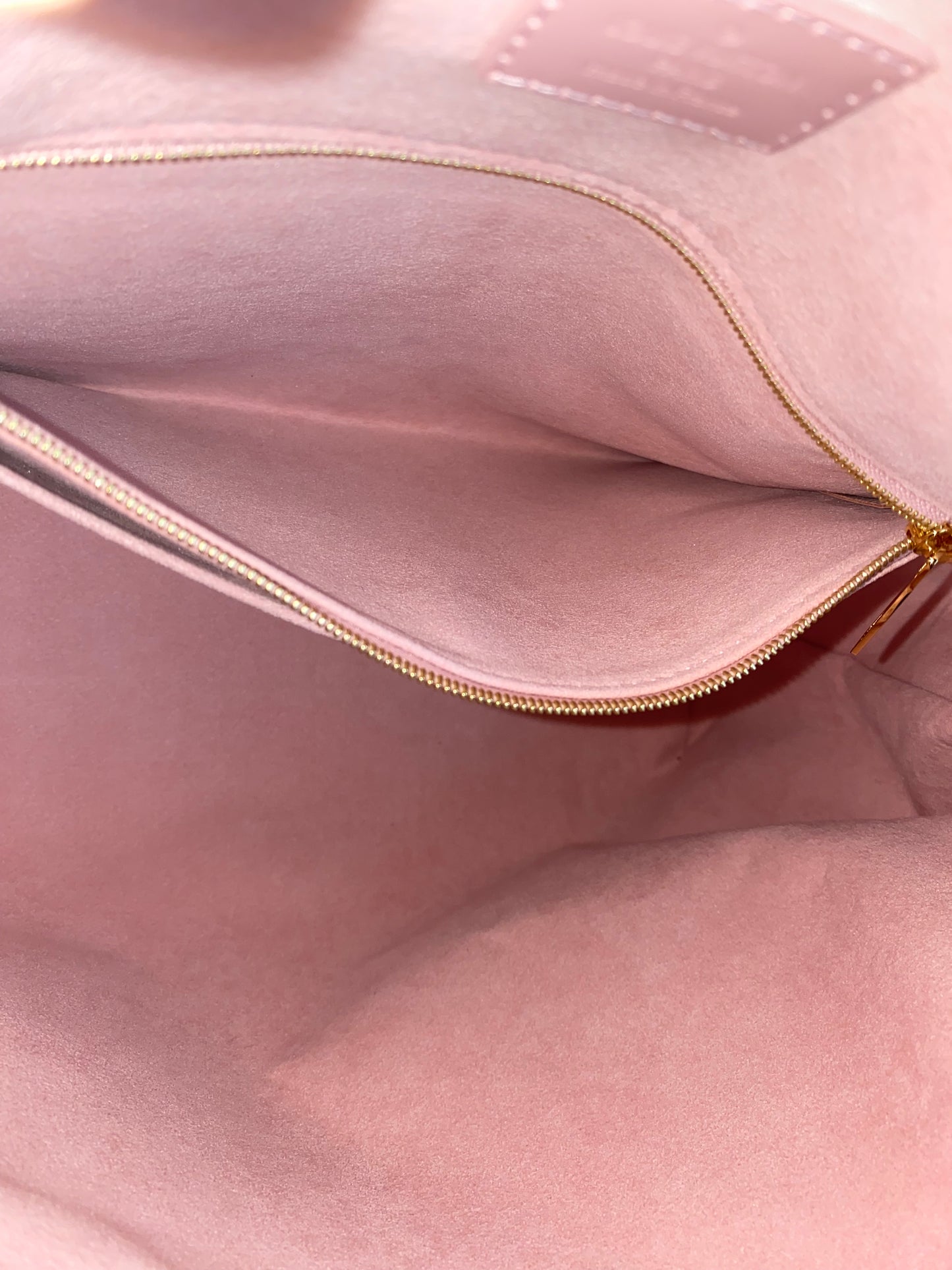Louis Vuitton Caissa Hobo PM Rose Ballerine