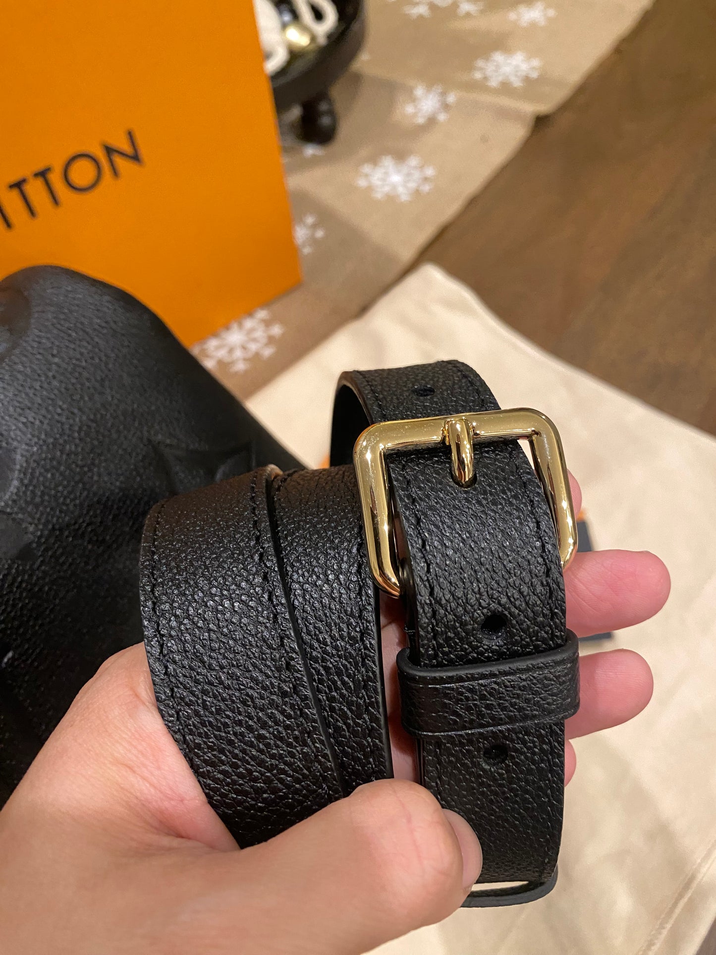 Louis Vuitton Madeleine MM Black Empreinte