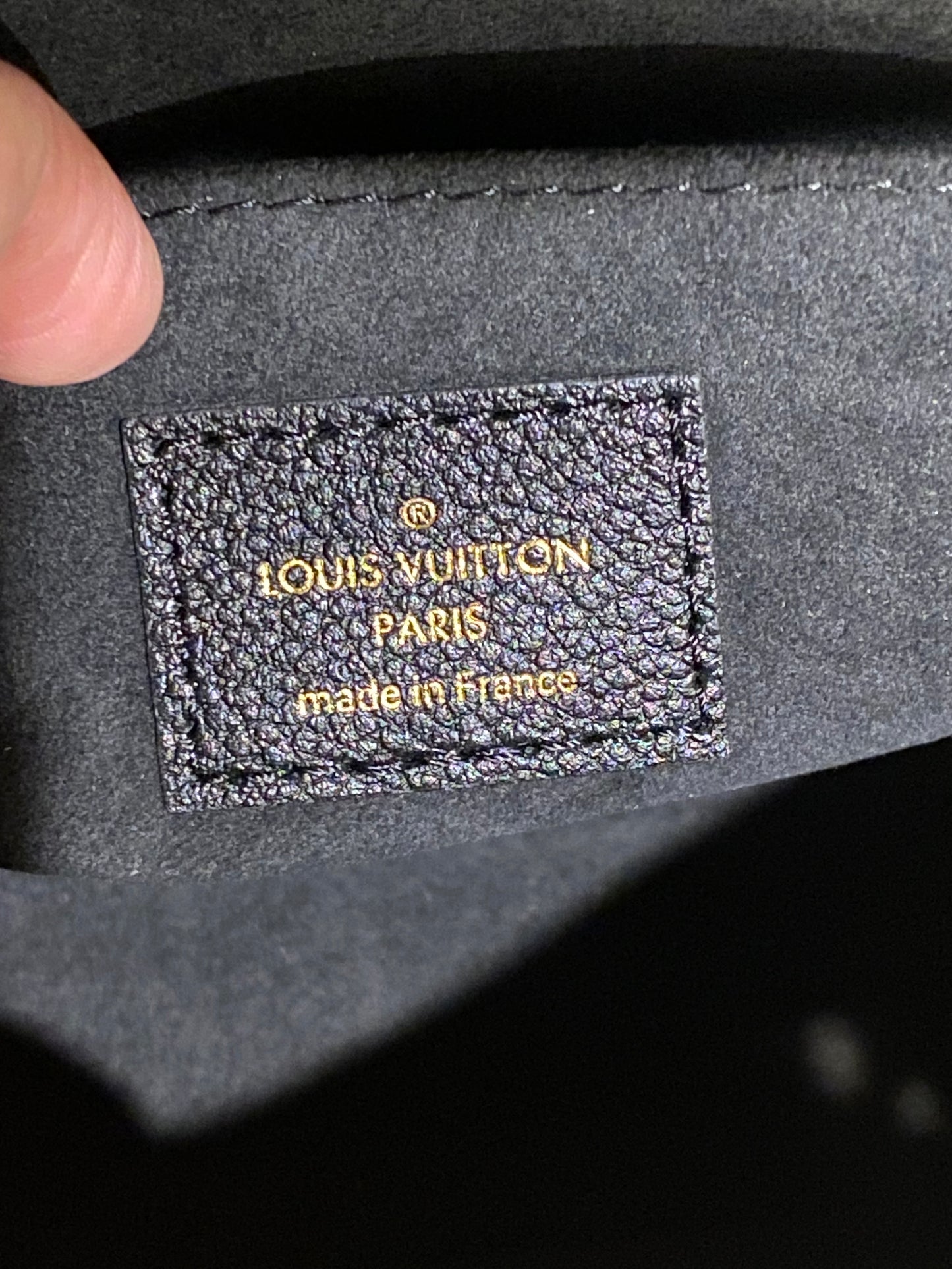 Louis Vuitton Madeleine MM Black Empreinte