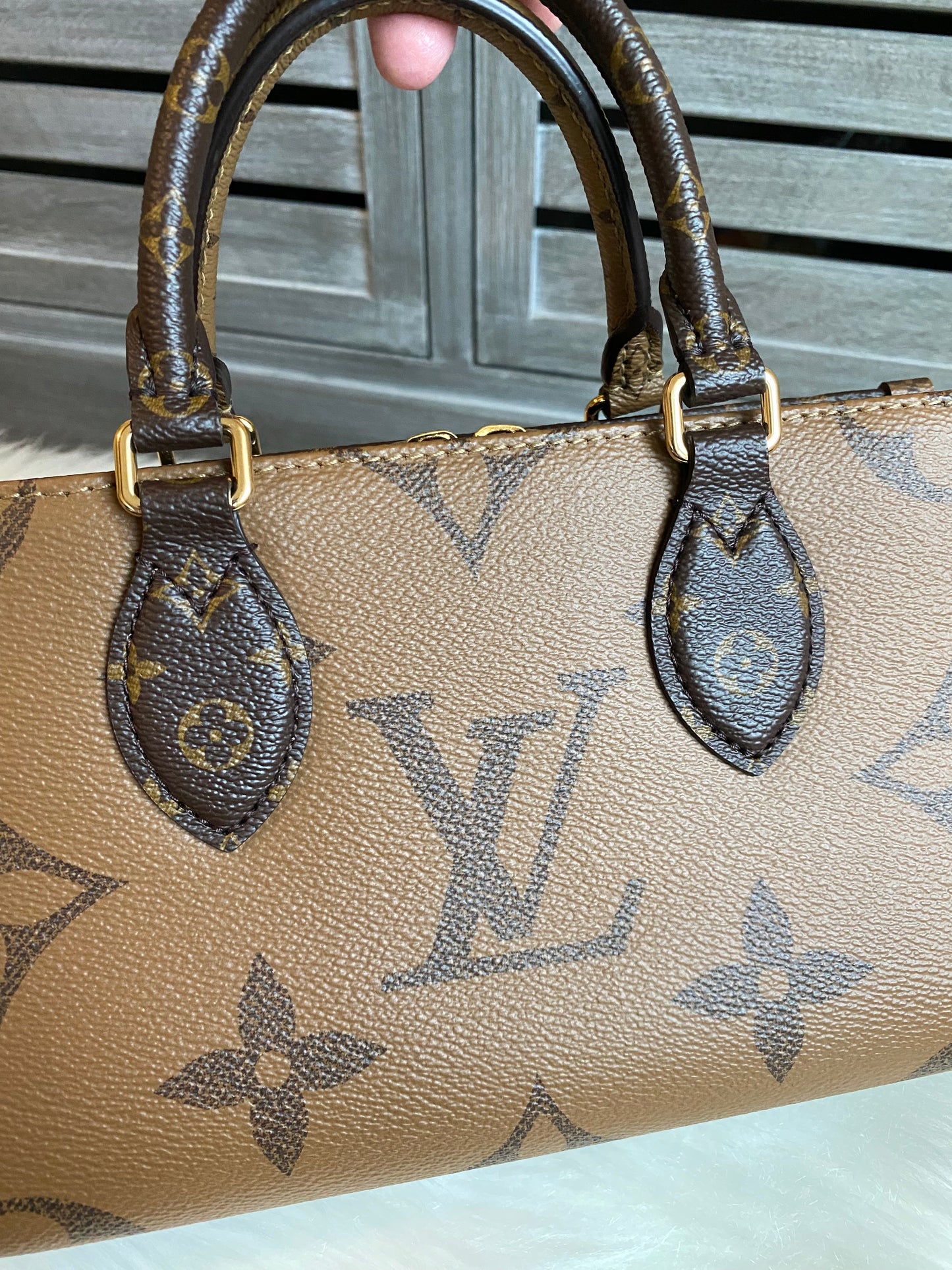 Louis Vuitton Reverse Monogram Giant OnTheGo East West