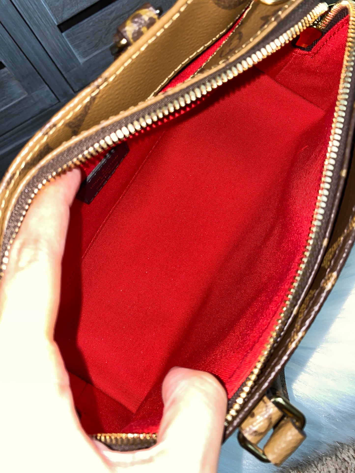 Louis Vuitton Reverse Monogram Giant OnTheGo East West