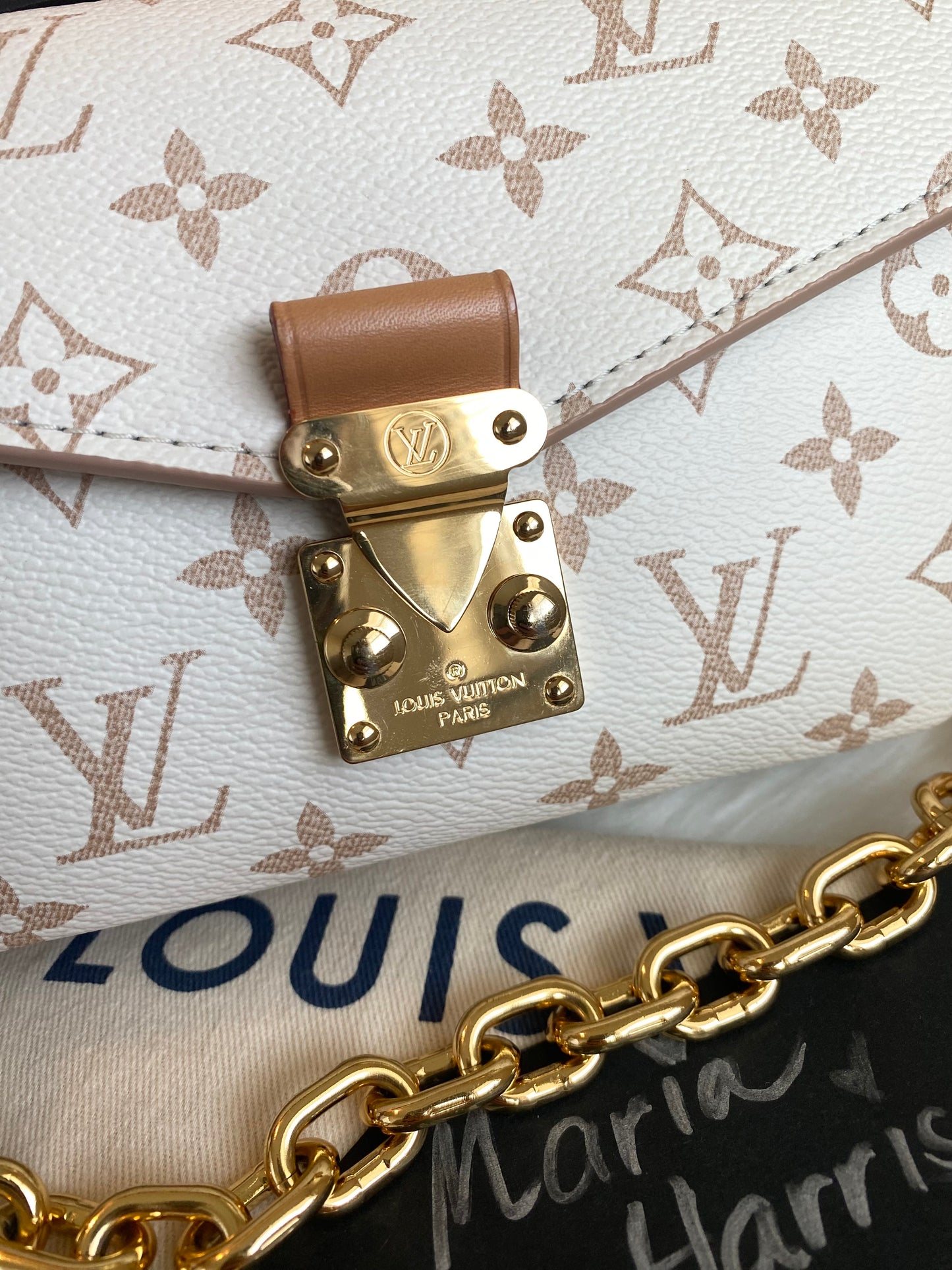 Louis Vuitton Pochette Metis East West Dune