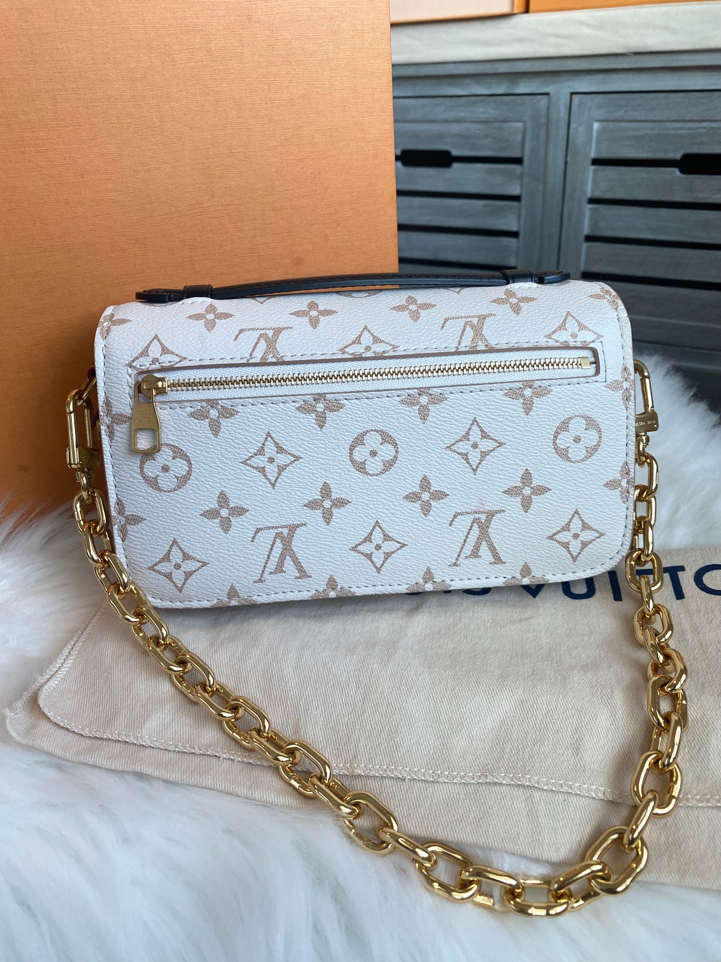 Louis Vuitton Pochette Metis East West Dune