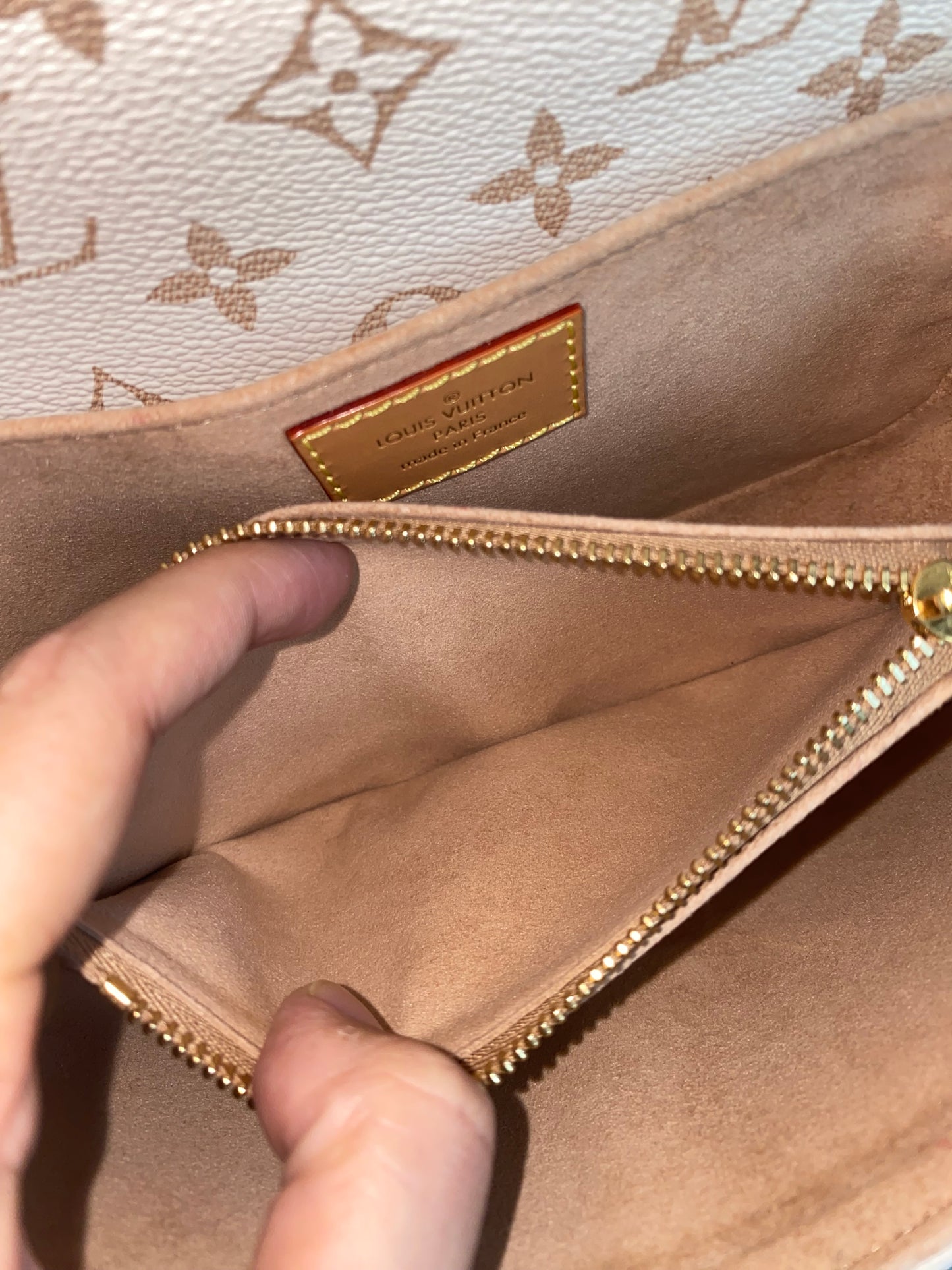 Louis Vuitton Pochette Metis East West Dune