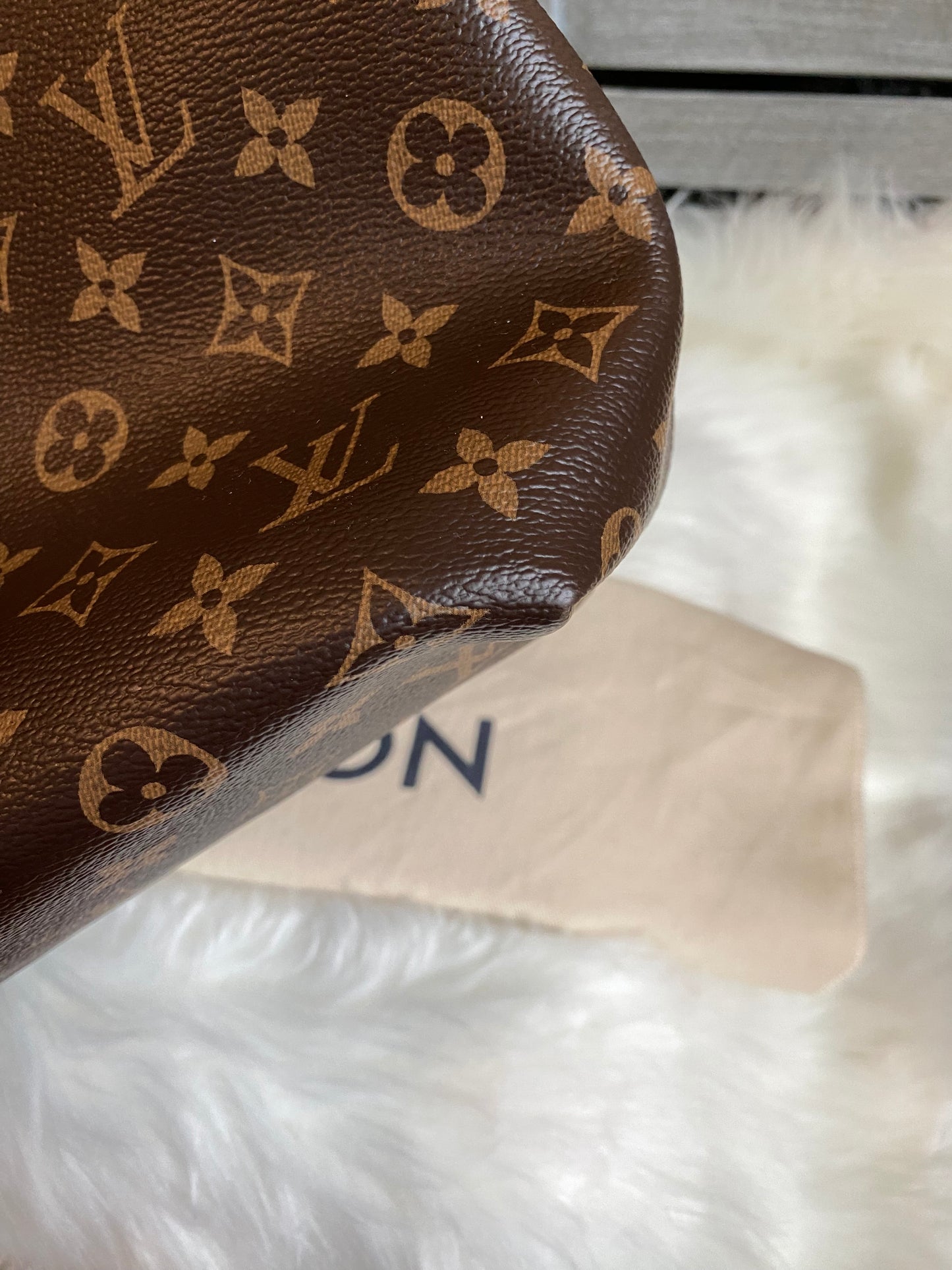 Louis Vuitton Graceful MM Beige Interior