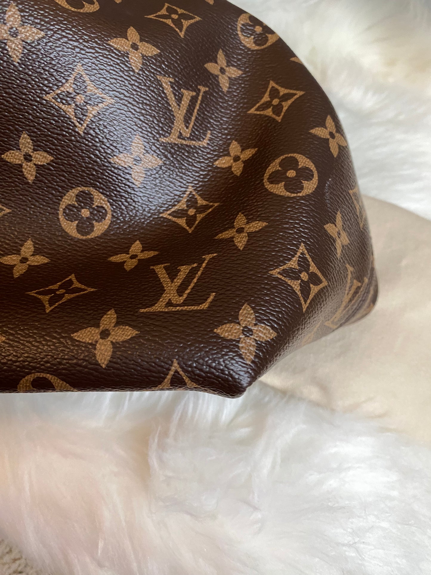 Louis Vuitton Graceful MM Beige Interior