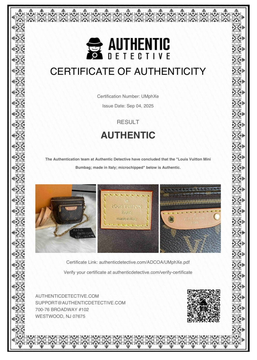 Louis Vuitton Mini Bumbag