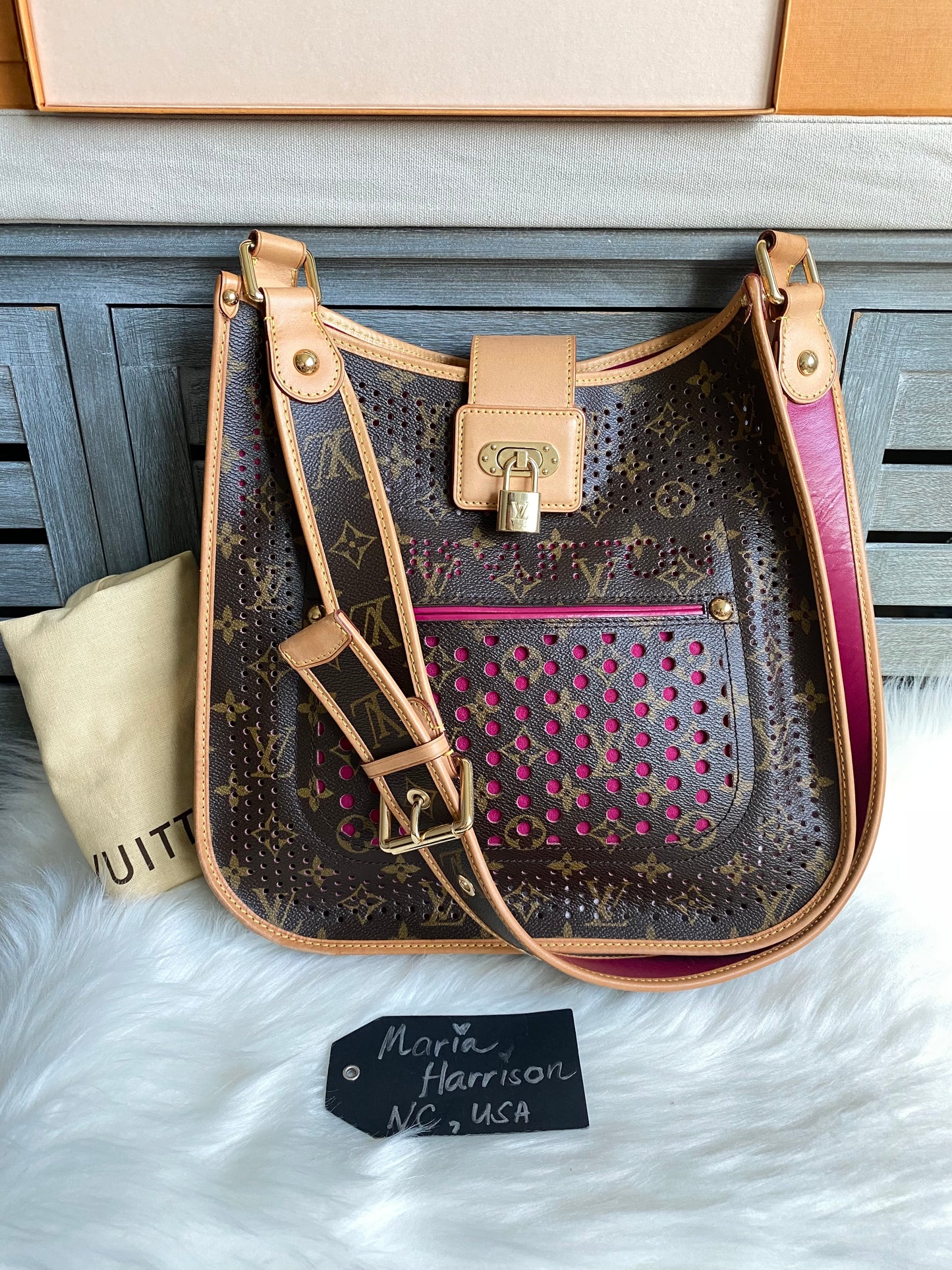 Louis Vuitton Limited Edition Musette Perforated