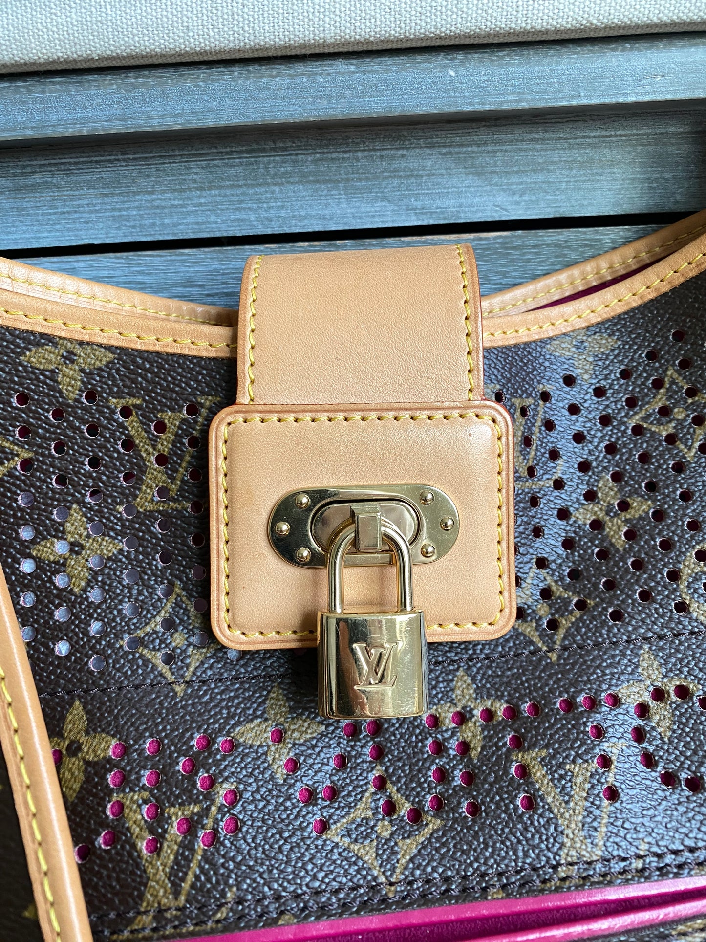 Louis Vuitton Limited Edition Musette Perforated