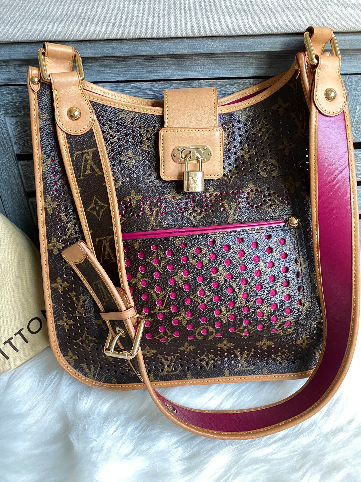 Louis Vuitton Limited Edition Musette Perforated