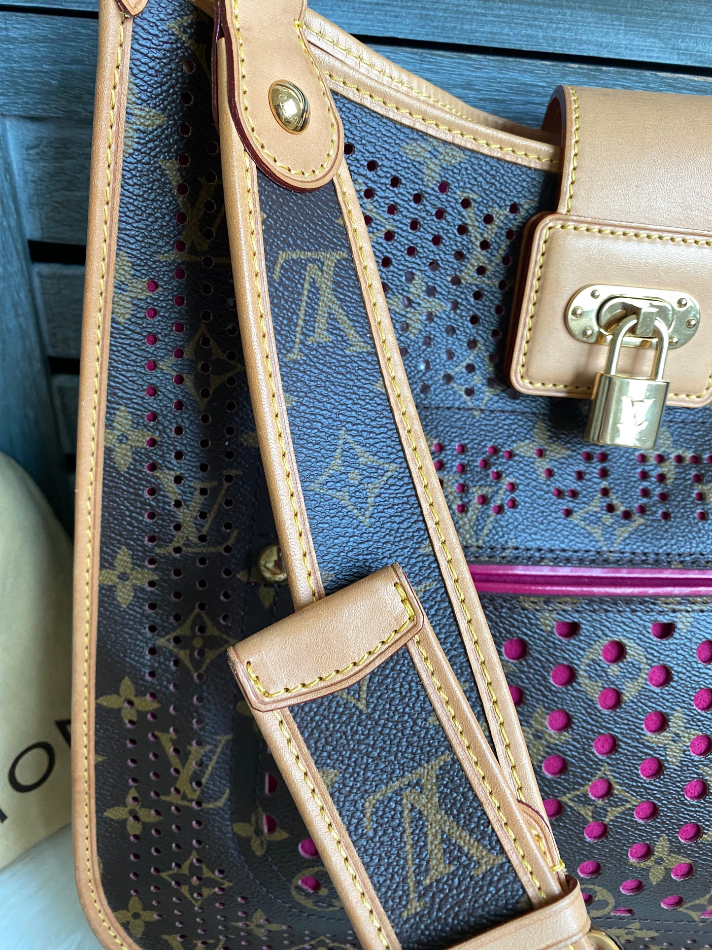 Louis Vuitton Limited Edition Musette Perforated