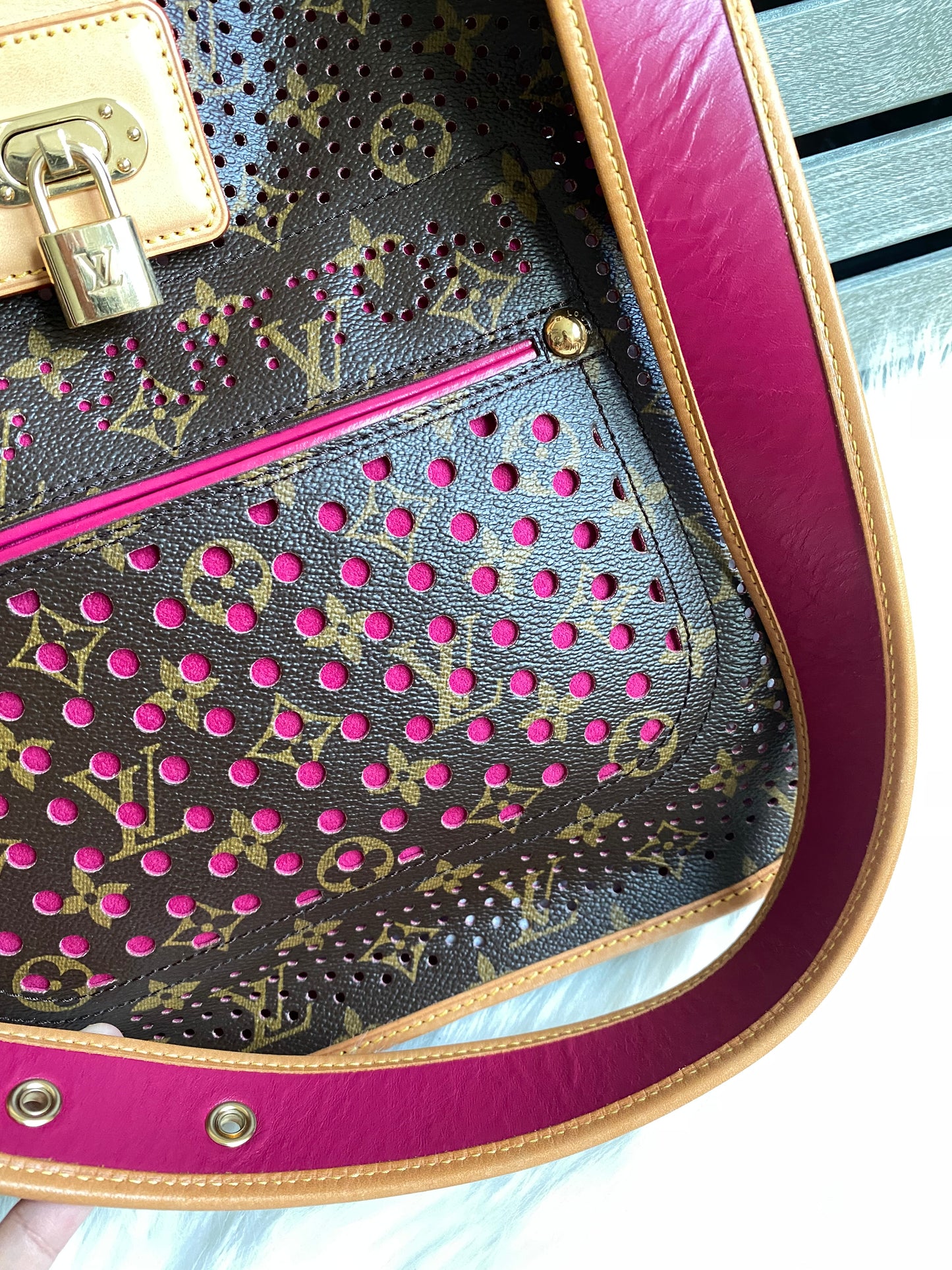 Louis Vuitton Limited Edition Musette Perforated