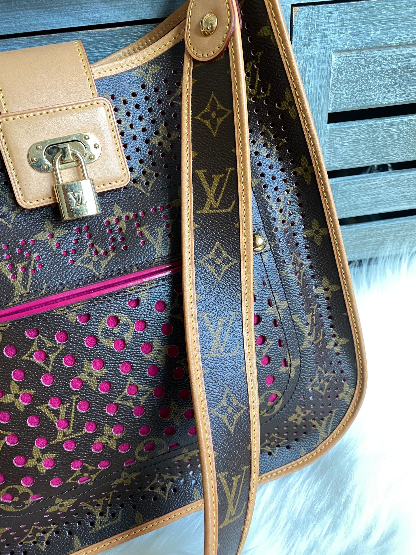 Louis Vuitton Limited Edition Musette Perforated