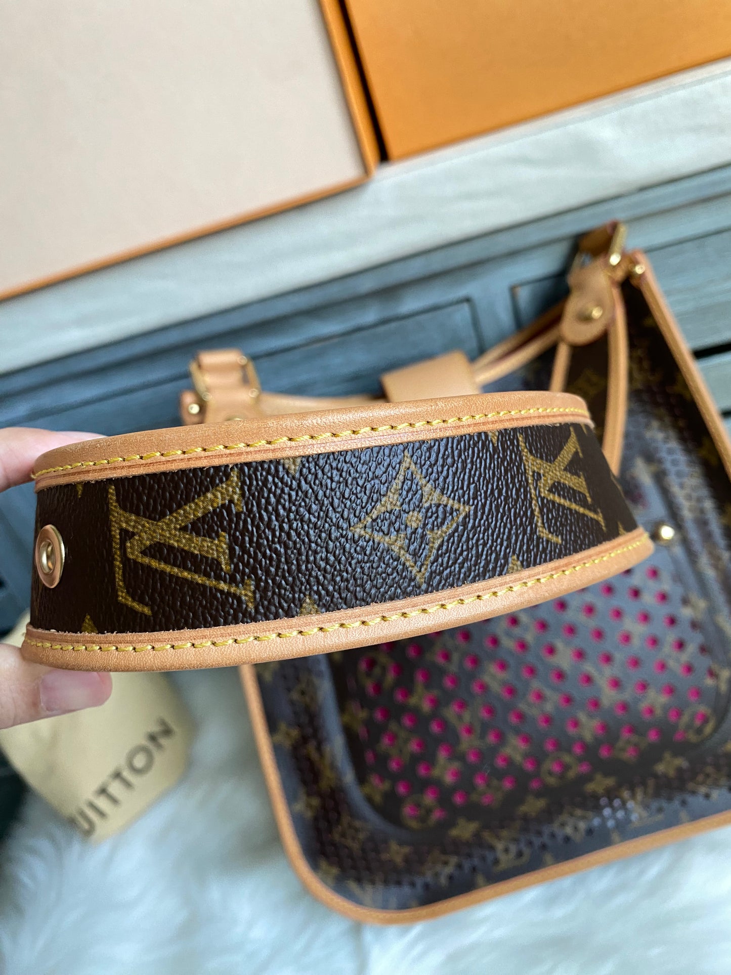 Louis Vuitton Limited Edition Musette Perforated