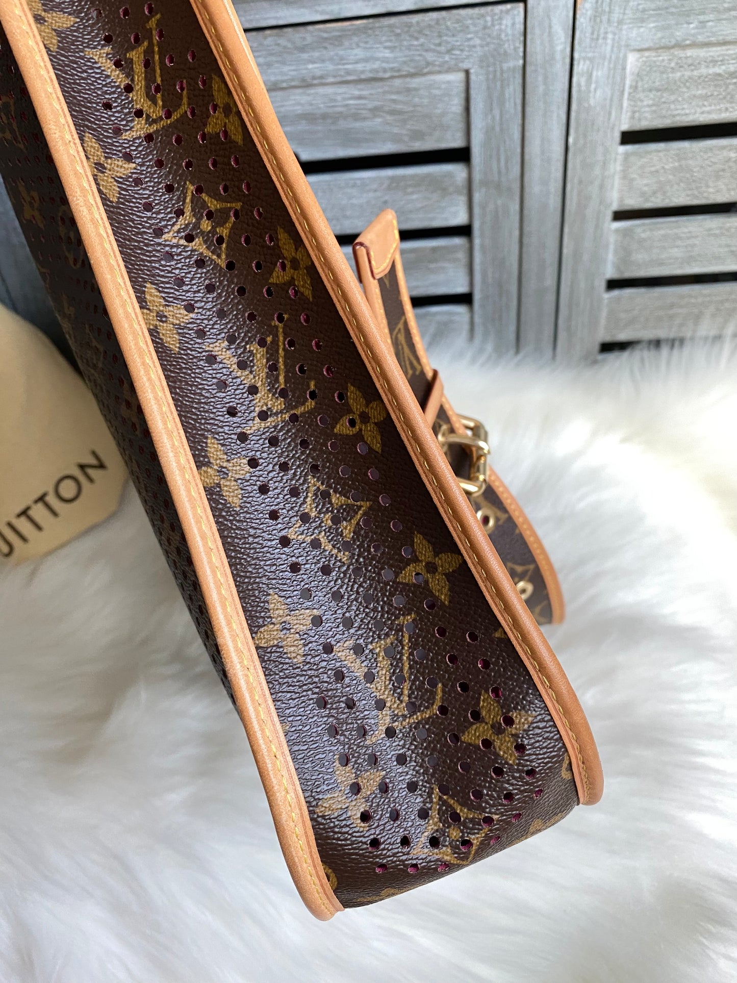 Louis Vuitton Limited Edition Musette Perforated