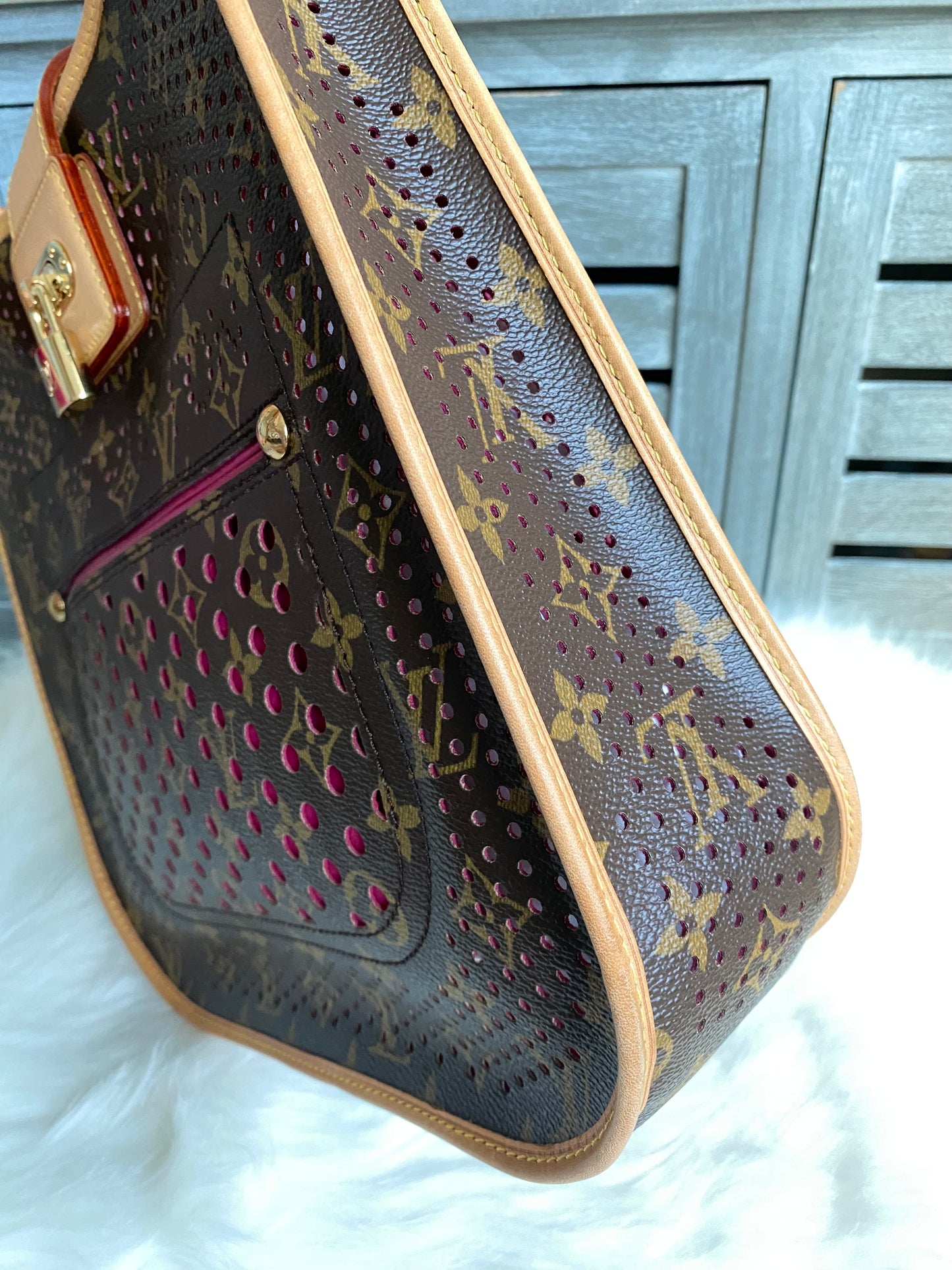 Louis Vuitton Limited Edition Musette Perforated