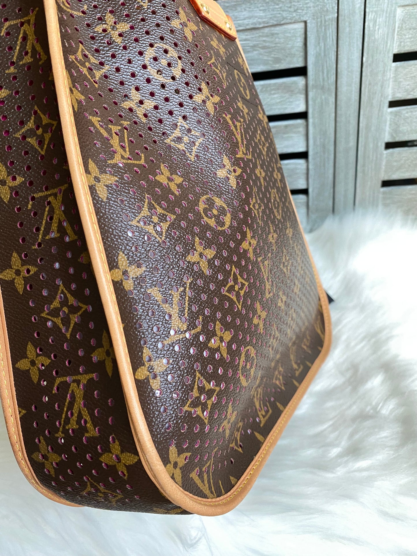 Louis Vuitton Limited Edition Musette Perforated