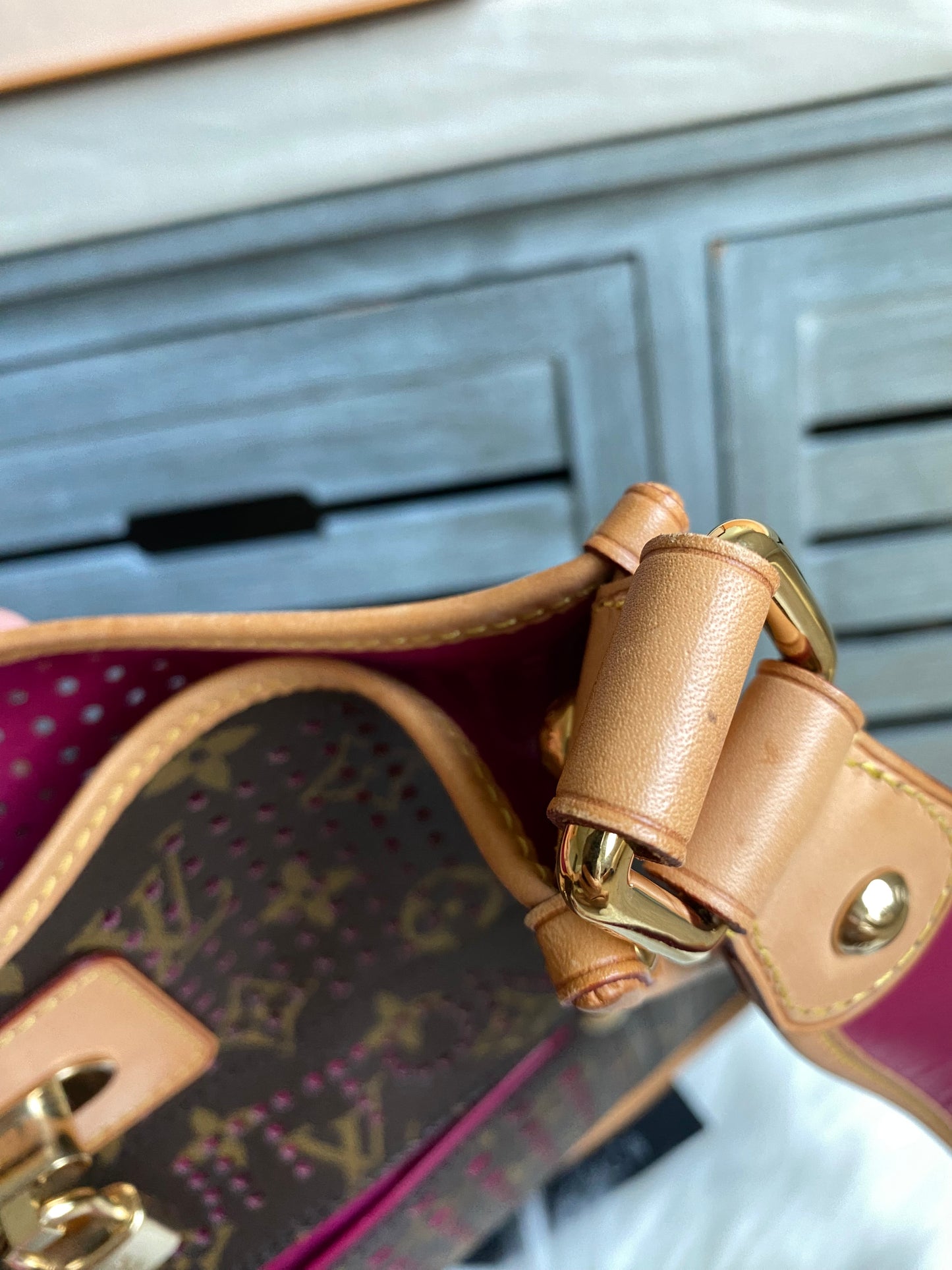 Louis Vuitton Limited Edition Musette Perforated