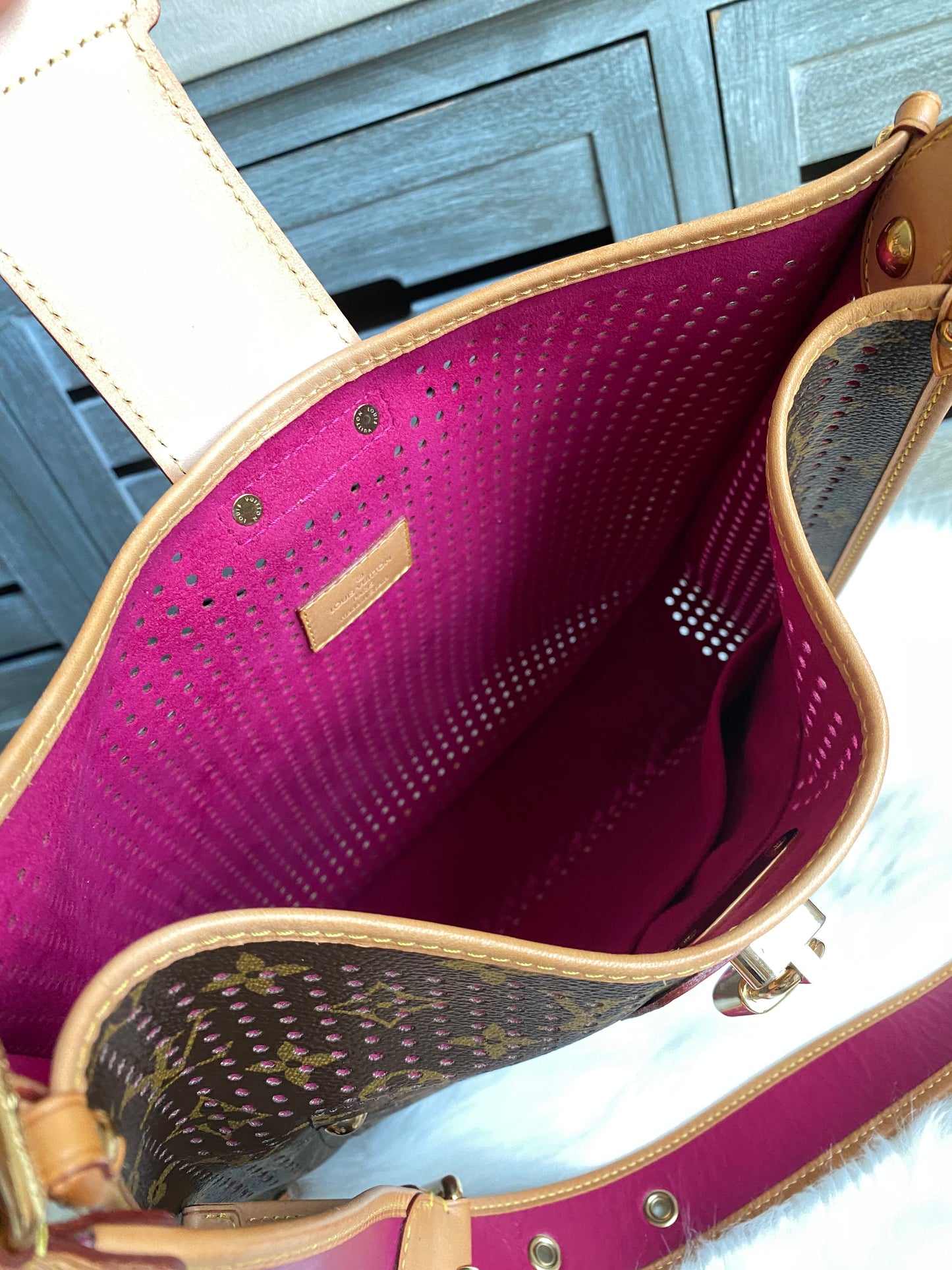 Louis Vuitton Limited Edition Musette Perforated