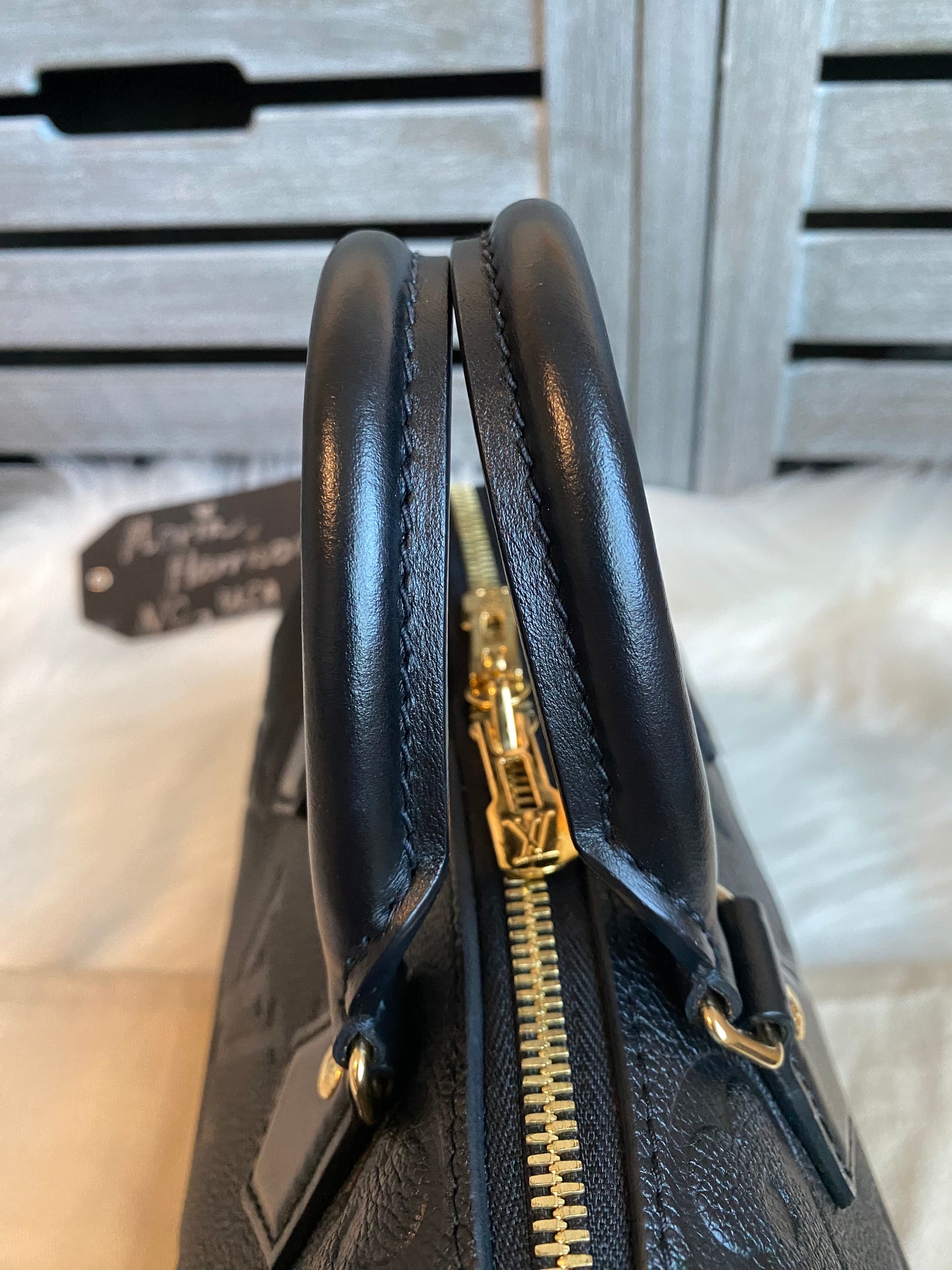 Louis Vuitton Speedy 20 Bandouliere Black