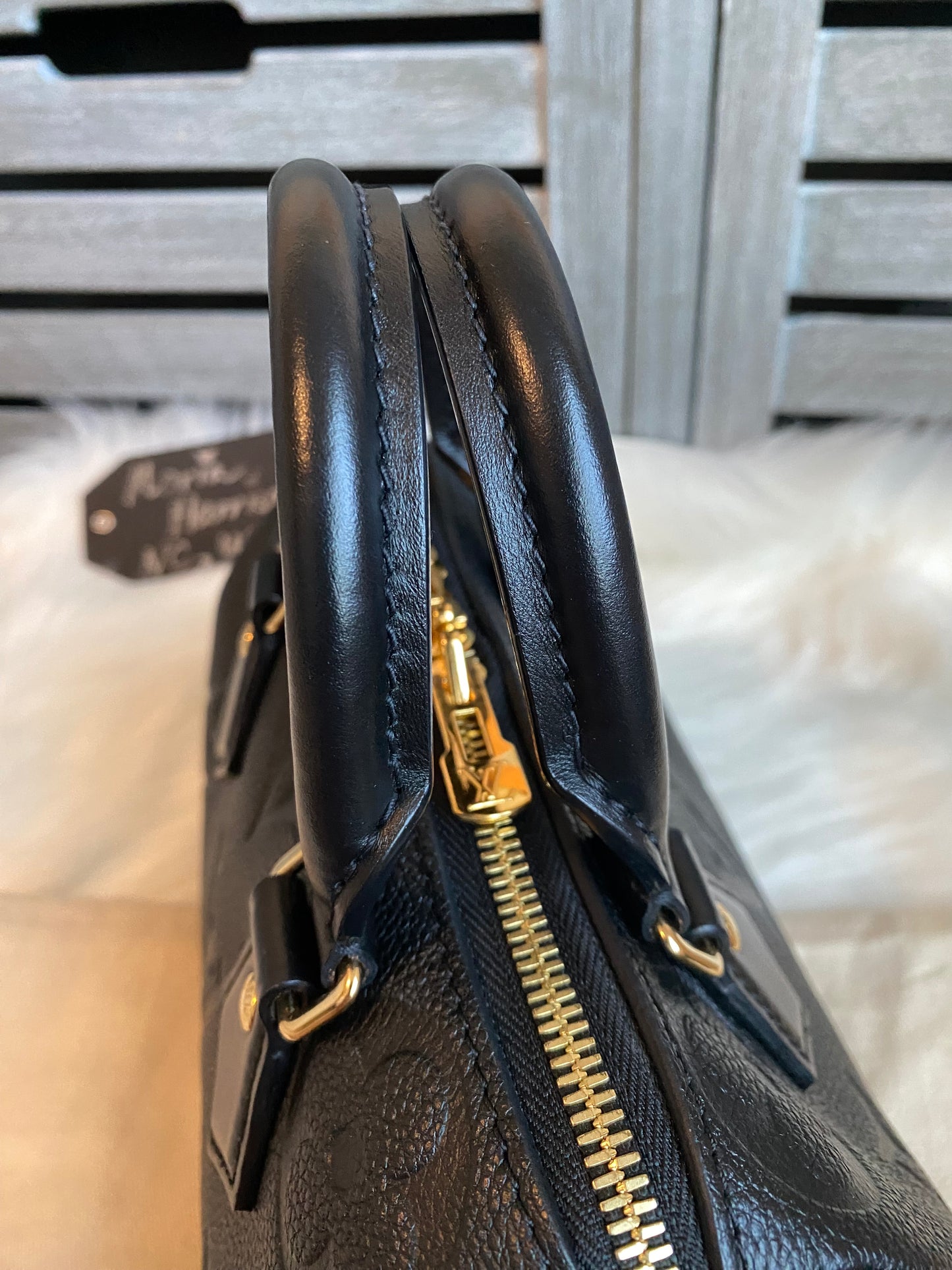 Louis Vuitton Speedy 20 Bandouliere Black