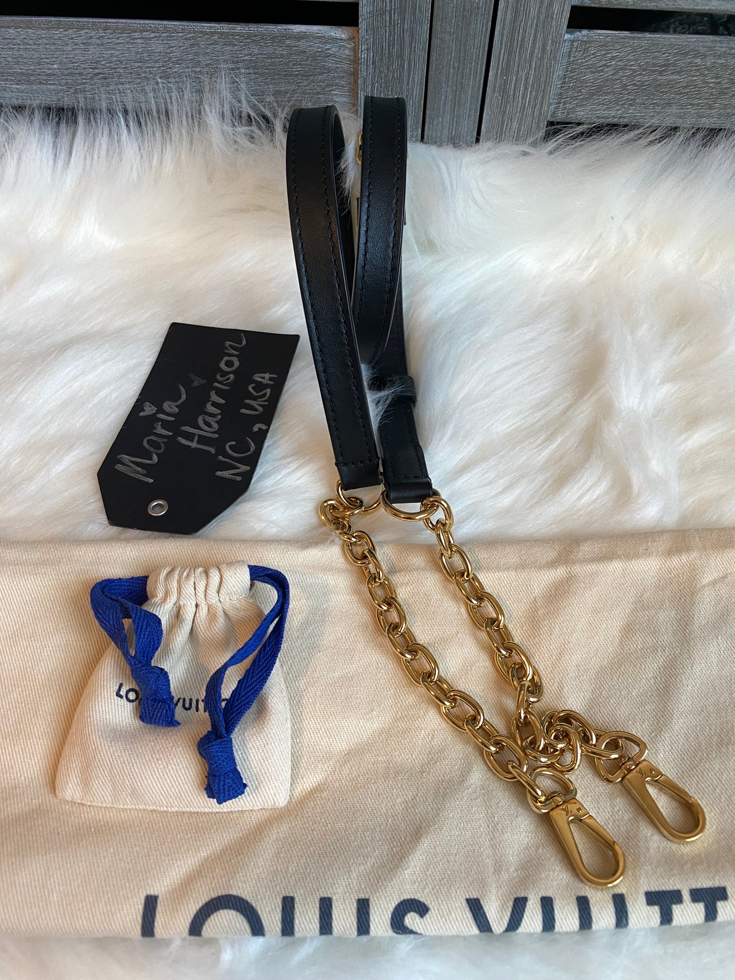 Louis Vuitton Speedy 20 Bandouliere Black
