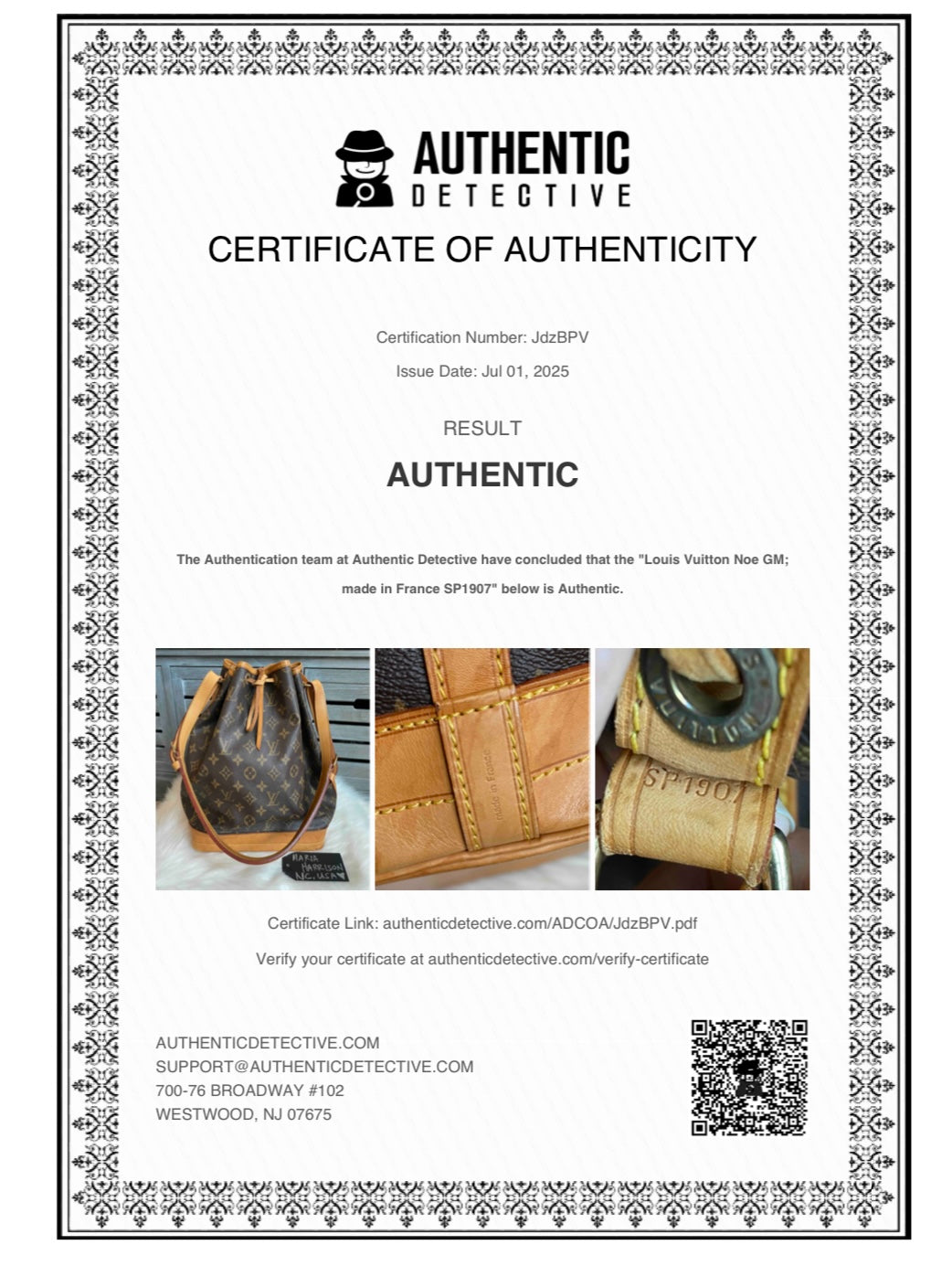 Louis Vuitton Noe GM