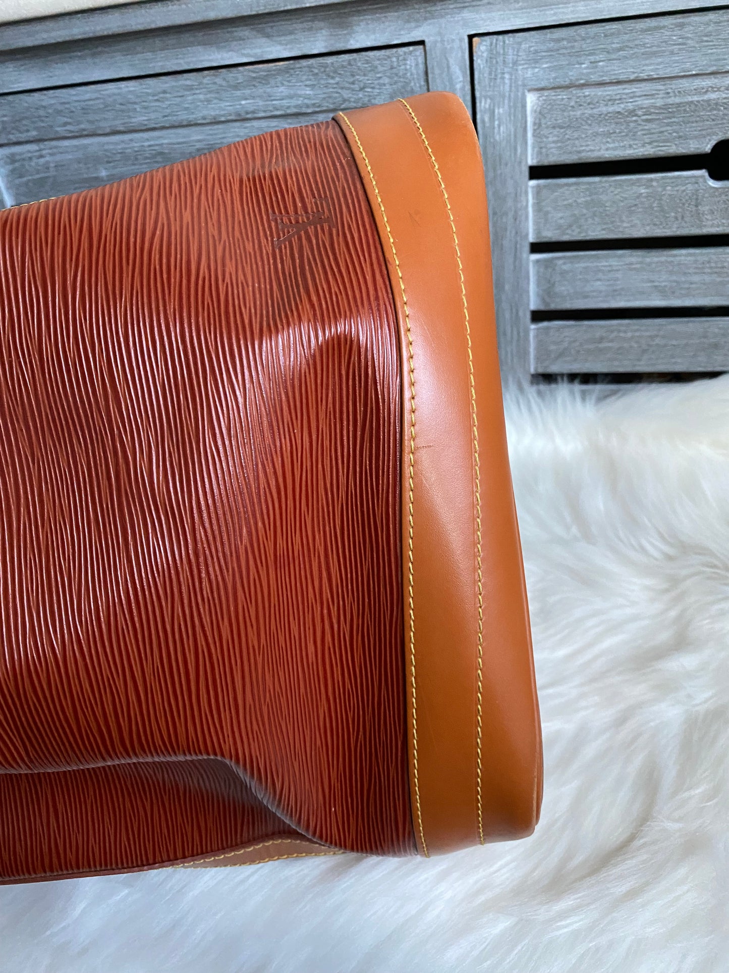 Louis Vuitton Noe GM Brown Epi Leather